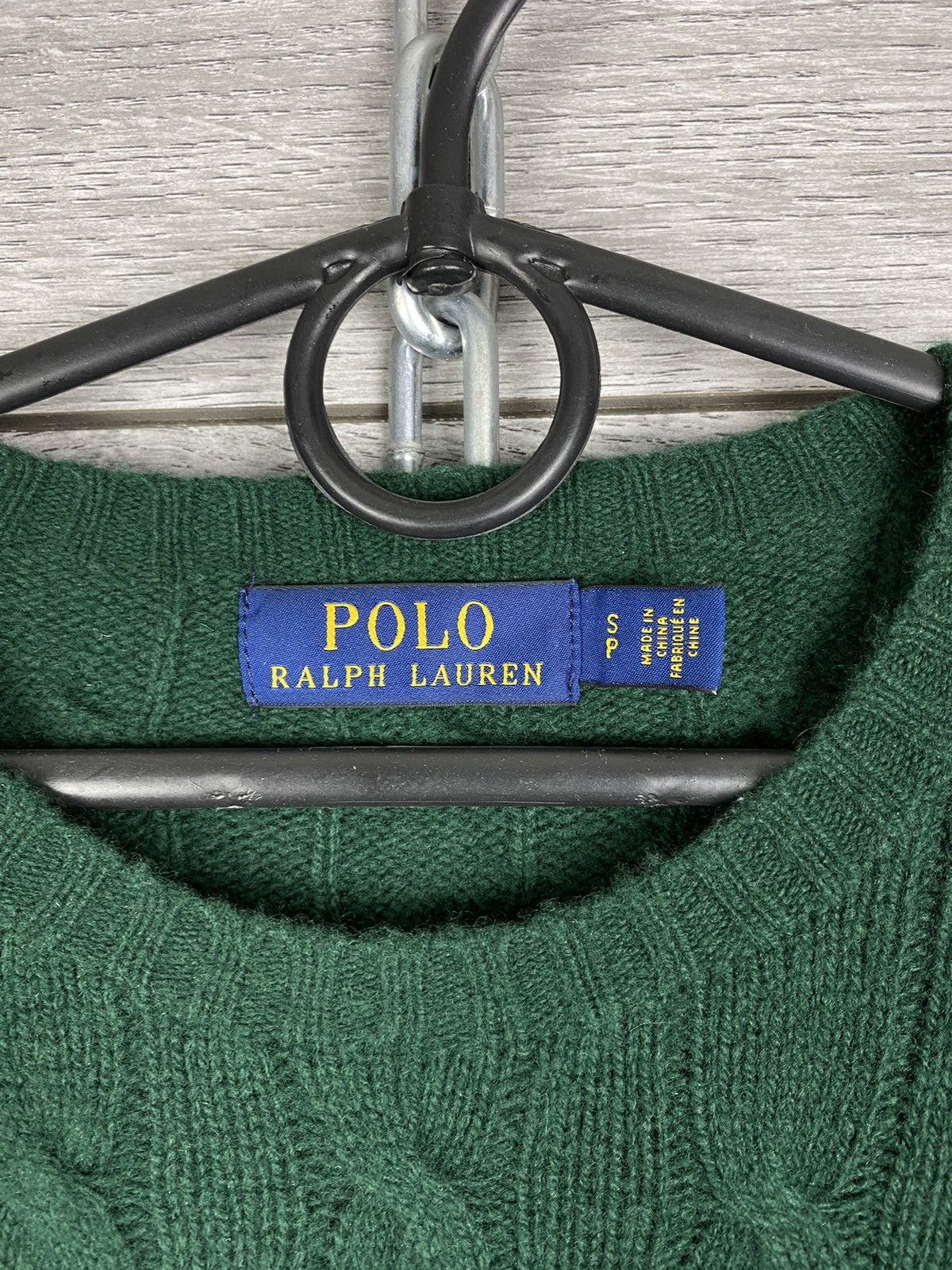 Polo Ralph Lauren Womans Vintage Polo Ralph Lauren Wool Knited Sweater Size S / US 4 / IT 40 - 4 Thumbnail