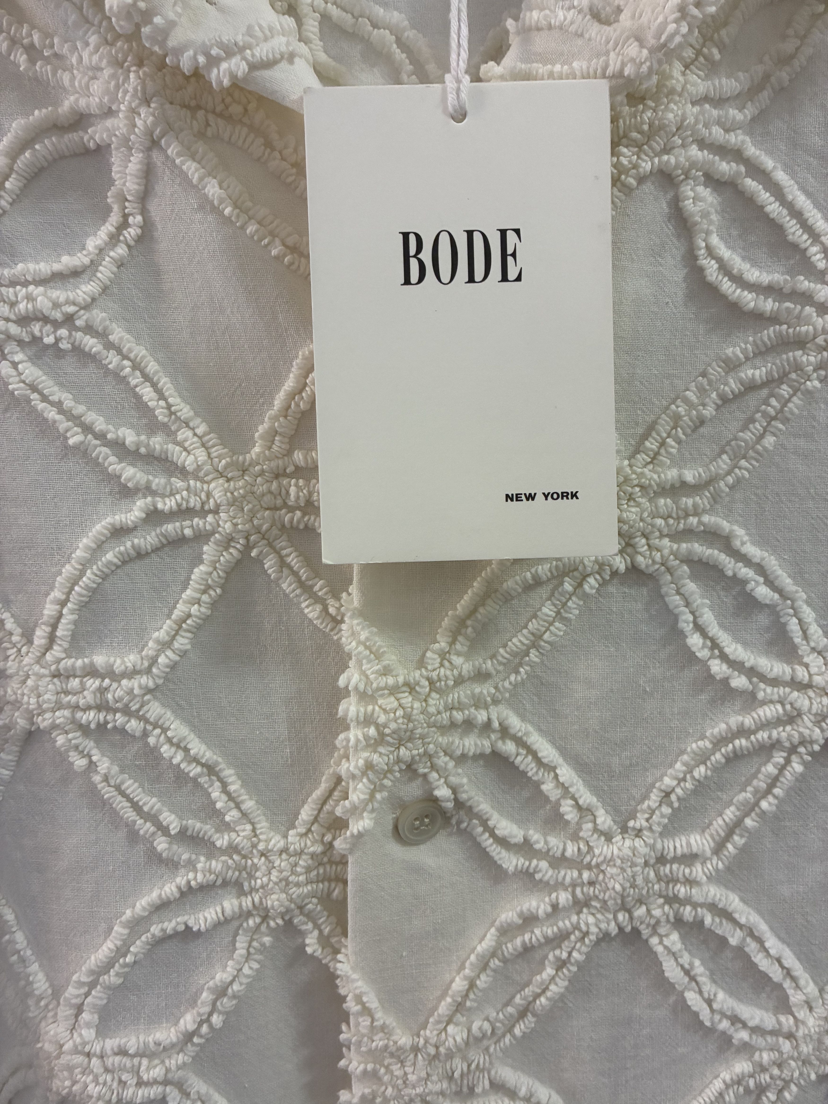 Bode Bode Chenille Shirt With Fringe Size US M / EU 48-50 / 2 - 5 Thumbnail