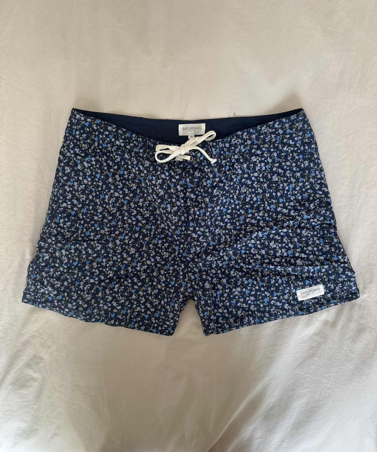 Saturdays NYC Saturdays Surf NYC Swim Shorts TWO PAIRS Size US 34 / EU 50 - 1 Thumbnail