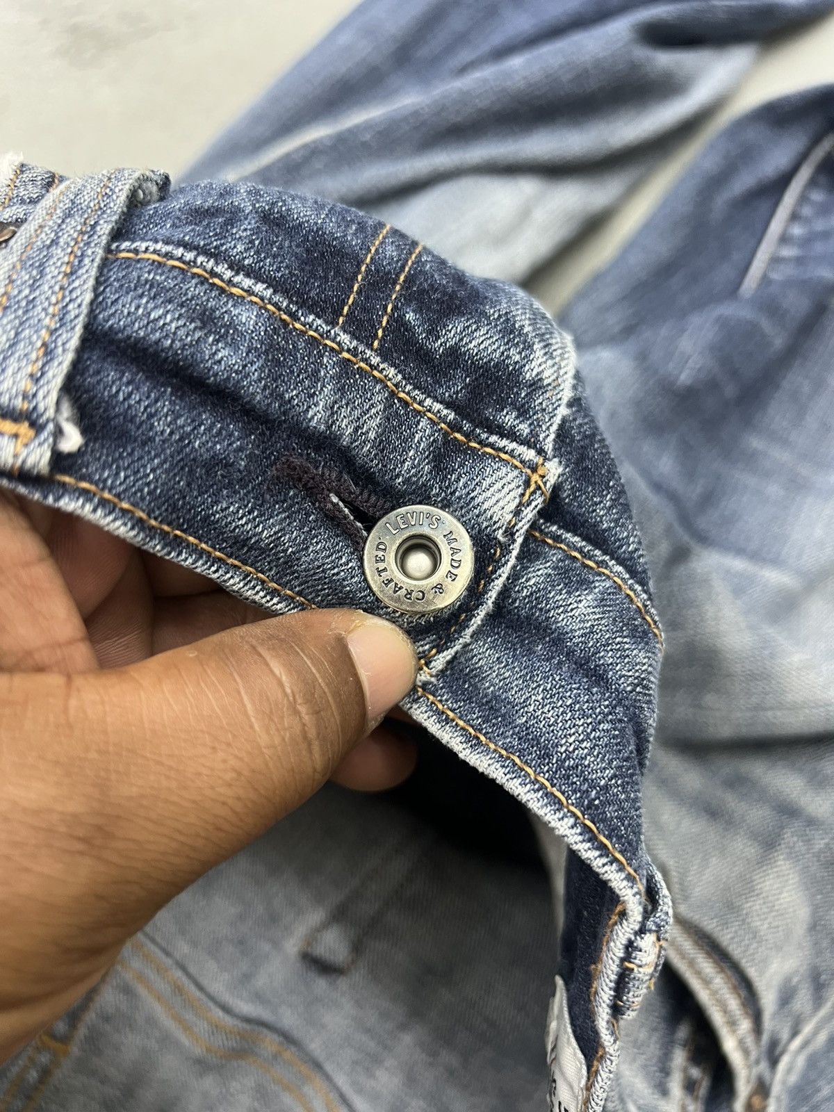 Levi's Made & Crafted ARCHIVES💥💥💥VTG JAPAN LEVIS BIG E 511 SALVAGED Size US 34 / EU 50 - 9 Thumbnail
