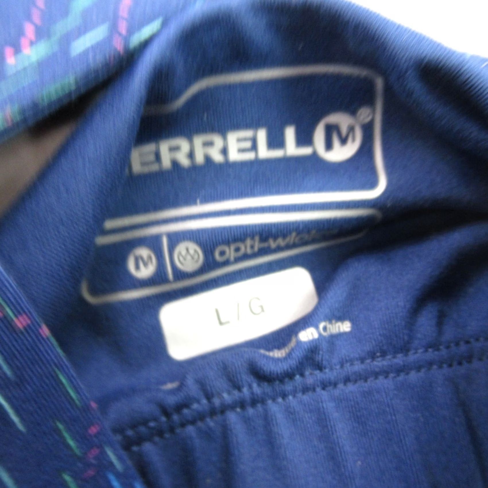 Merrell Merrell Dress Womens Large Sleeveless Casual Lightweight Opti-Wick Blue Knit Crew Neck Casual Dress Size L / US 10 / IT 46 - 3 Thumbnail