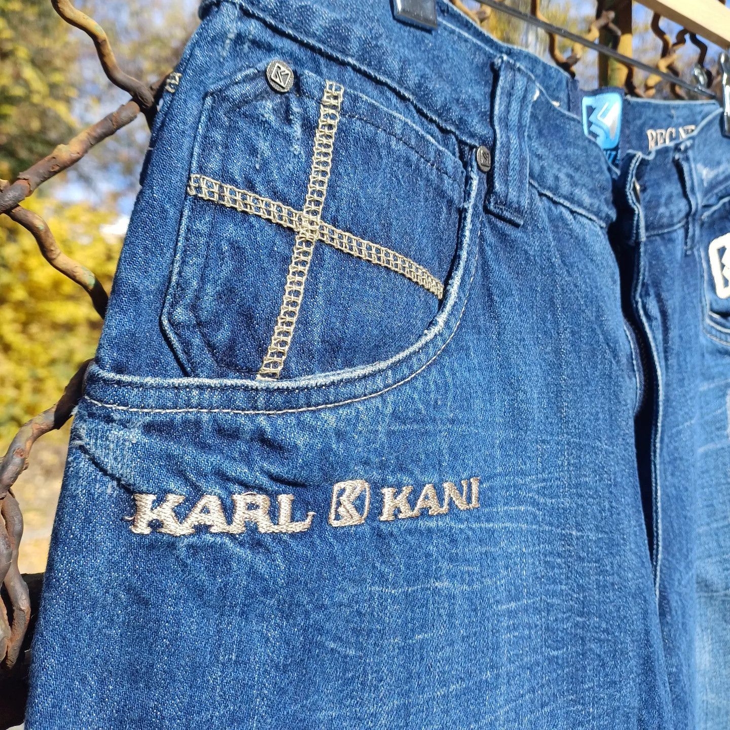 Karl Kani × Vintage Karl Kani Vintage Rap Jeans Size US 34 / EU 50 - 6 Thumbnail
