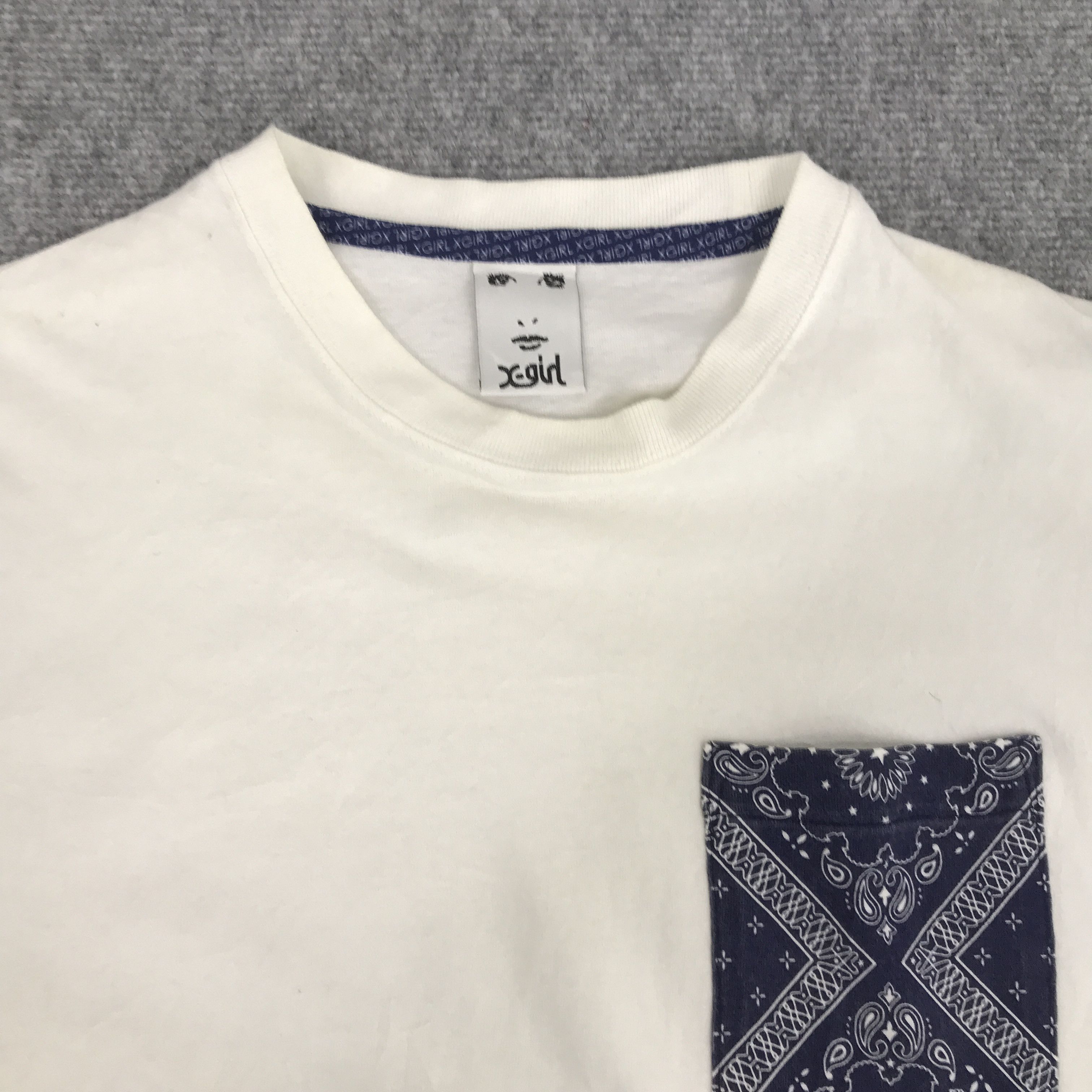 Japanese Brand × X-Girl Rare x-girl japan Single pocket t-shirt Size M / US 6-8 / IT 42-44 - 6 Thumbnail