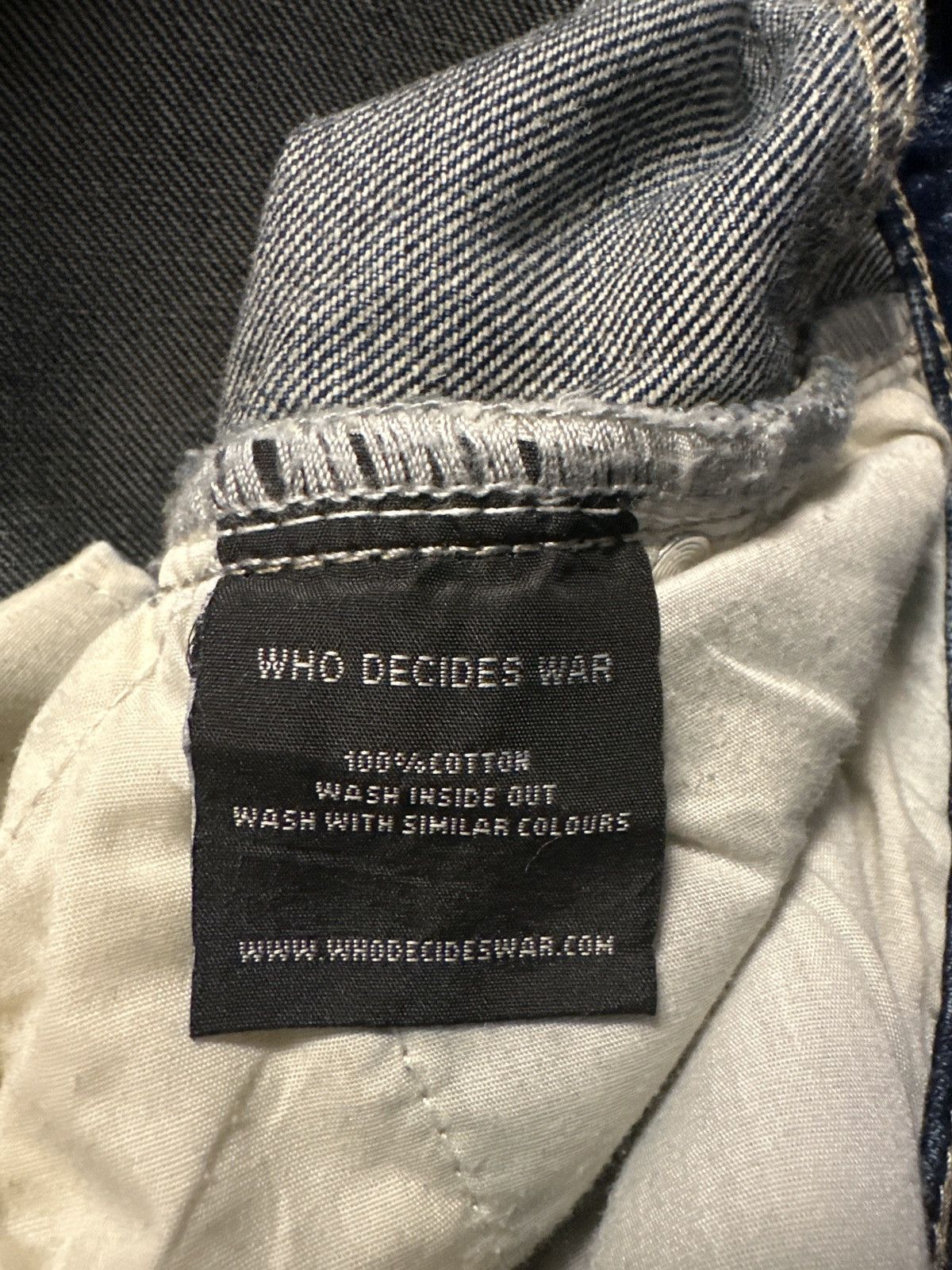 Who Decides War Who Decides War (WDW) denims Size US 30 / EU 46 - 13 Thumbnail