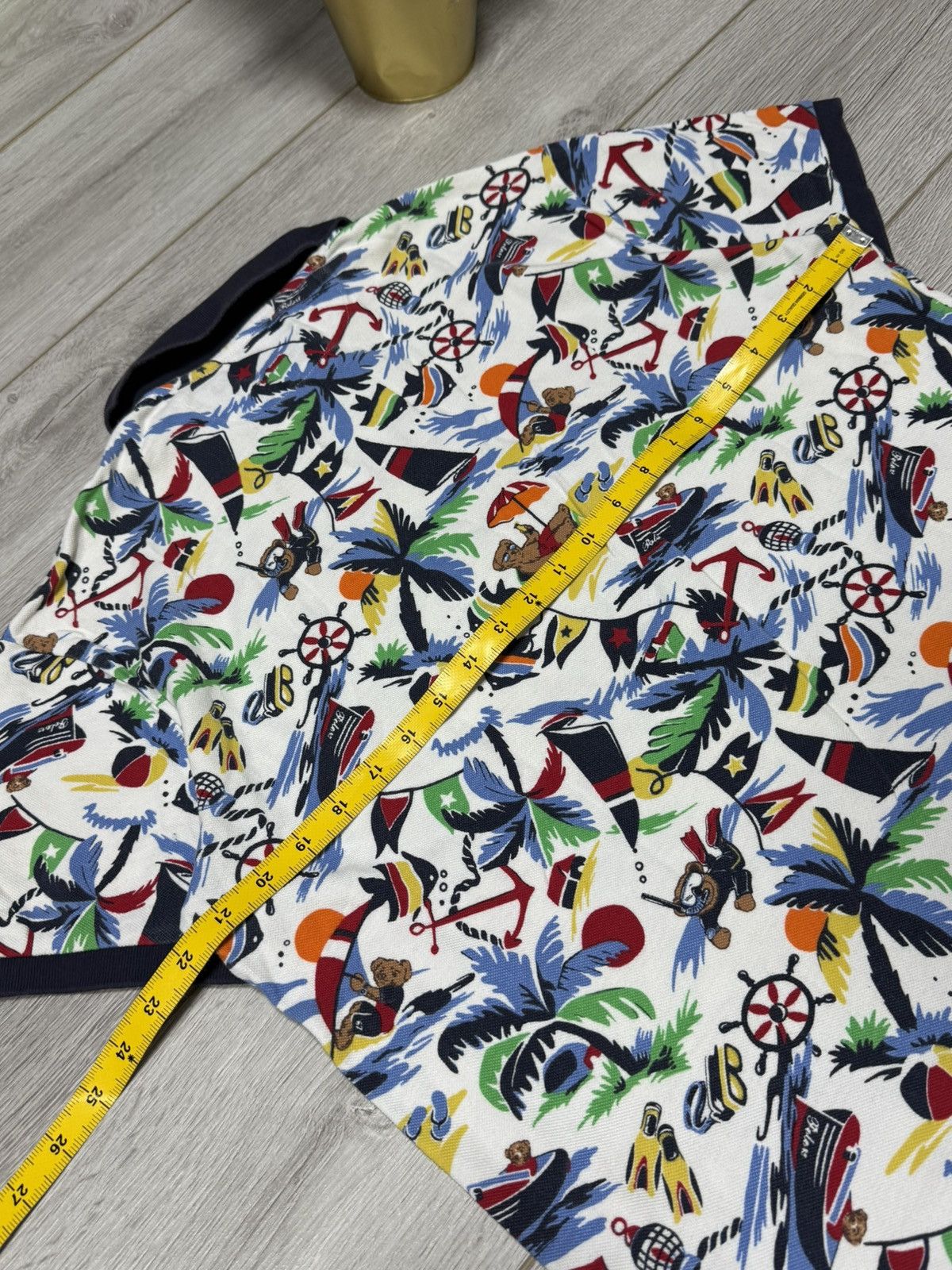 Polo Ralph Lauren POLO Bear Ralph Lauren beach all over print shirt Size US L / EU 52-54 / 3 - 9 Thumbnail