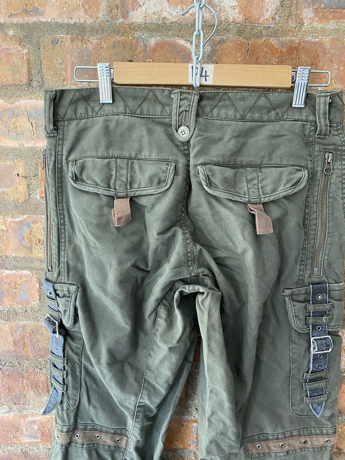 PPFM 2000s PPFM Bondage Multipocket tactical cargos Size US 31 - 18 Thumbnail