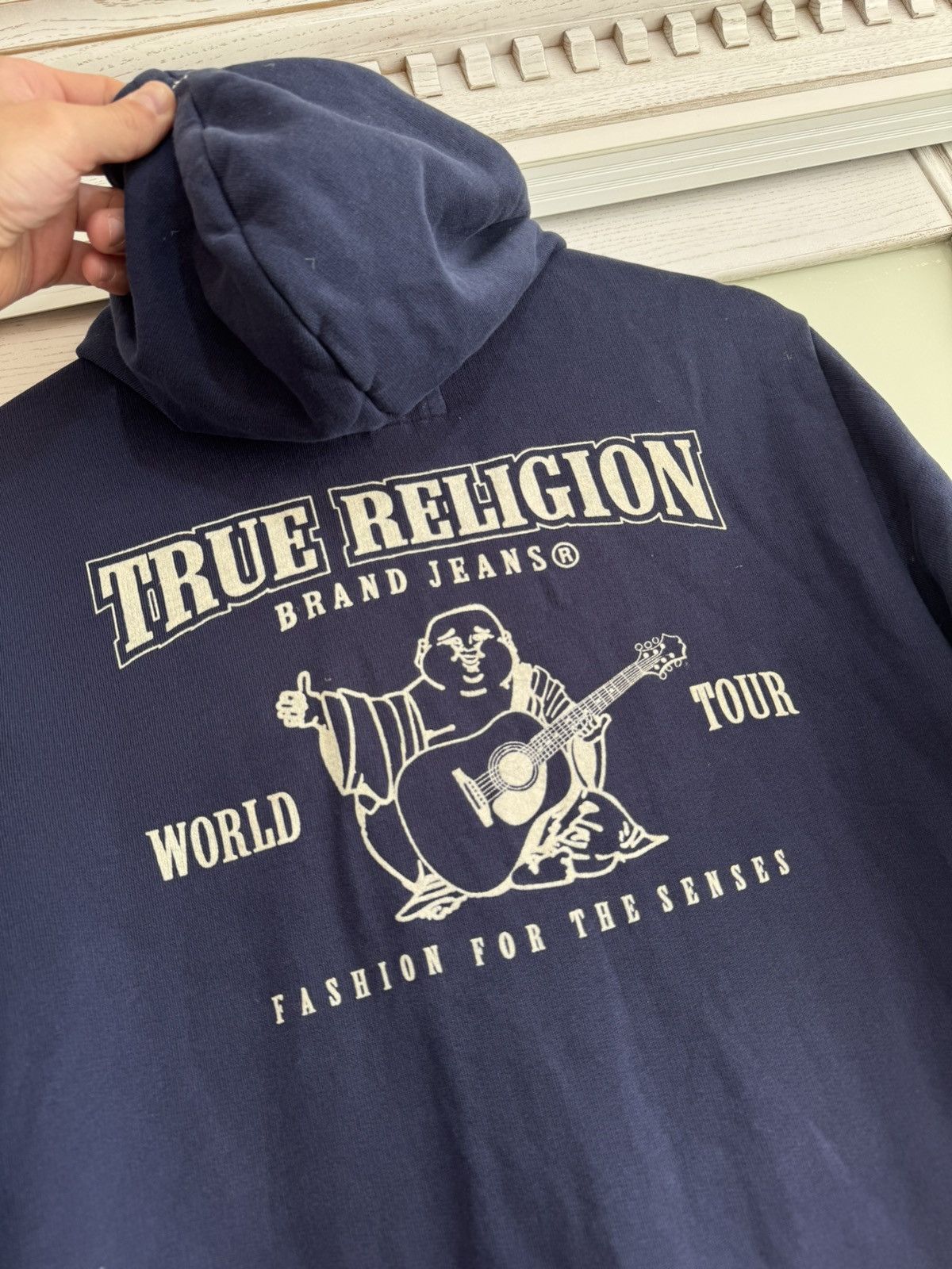 True Religion Vintage True Religion Zip Hoodie Japanese Brand Y2K 90’s Size US M / EU 48-50 / 2 - 7 Thumbnail