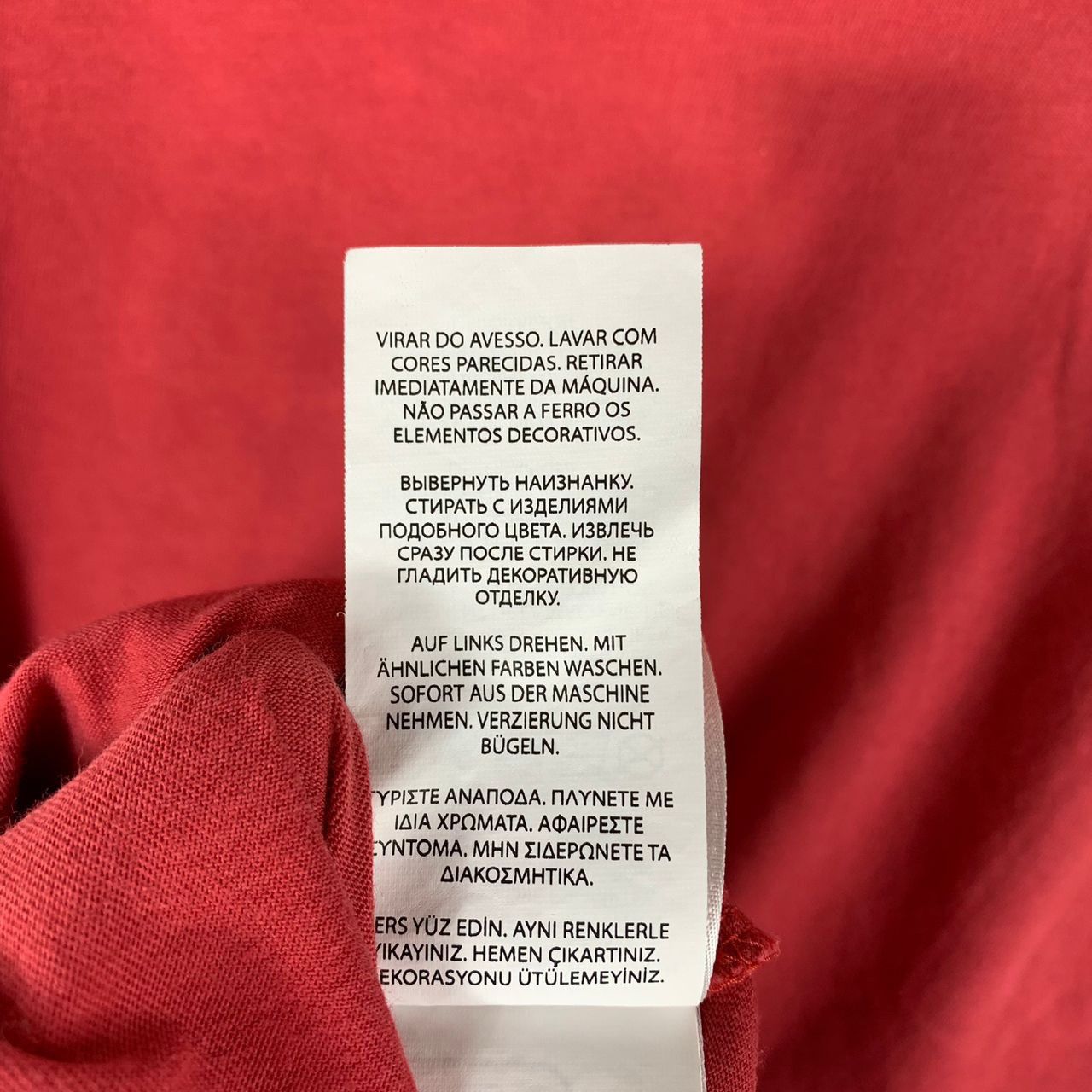 Polo Ralph Lauren Polo Ralph Lauren Red Polo Bear Tee Shirt Size US L / EU 52-54 / 3 - 13 Thumbnail
