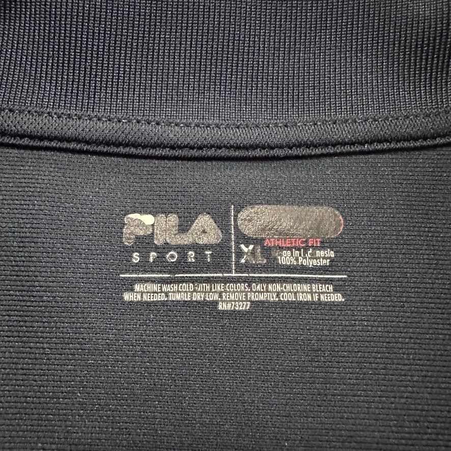 Fila Fila navy athletic fit polo shirt size XL Size US XL / EU 56 / 4 - 4 Thumbnail