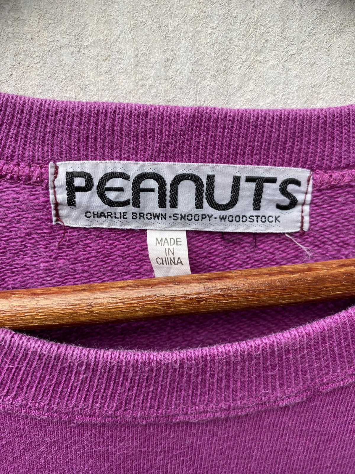 Peanuts Vintage Snoopy Peanuts Sweatshirt Jumper Crewneck Size L Size US L / EU 52-54 / 3 - 7 Thumbnail
