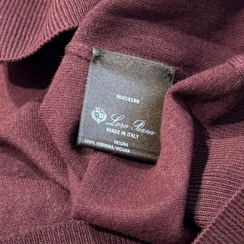 Loro Piana LORO PIANA Excellence series 100% camel hair knit sweater Size US L / EU 52-54 / 3 - 7 Thumbnail