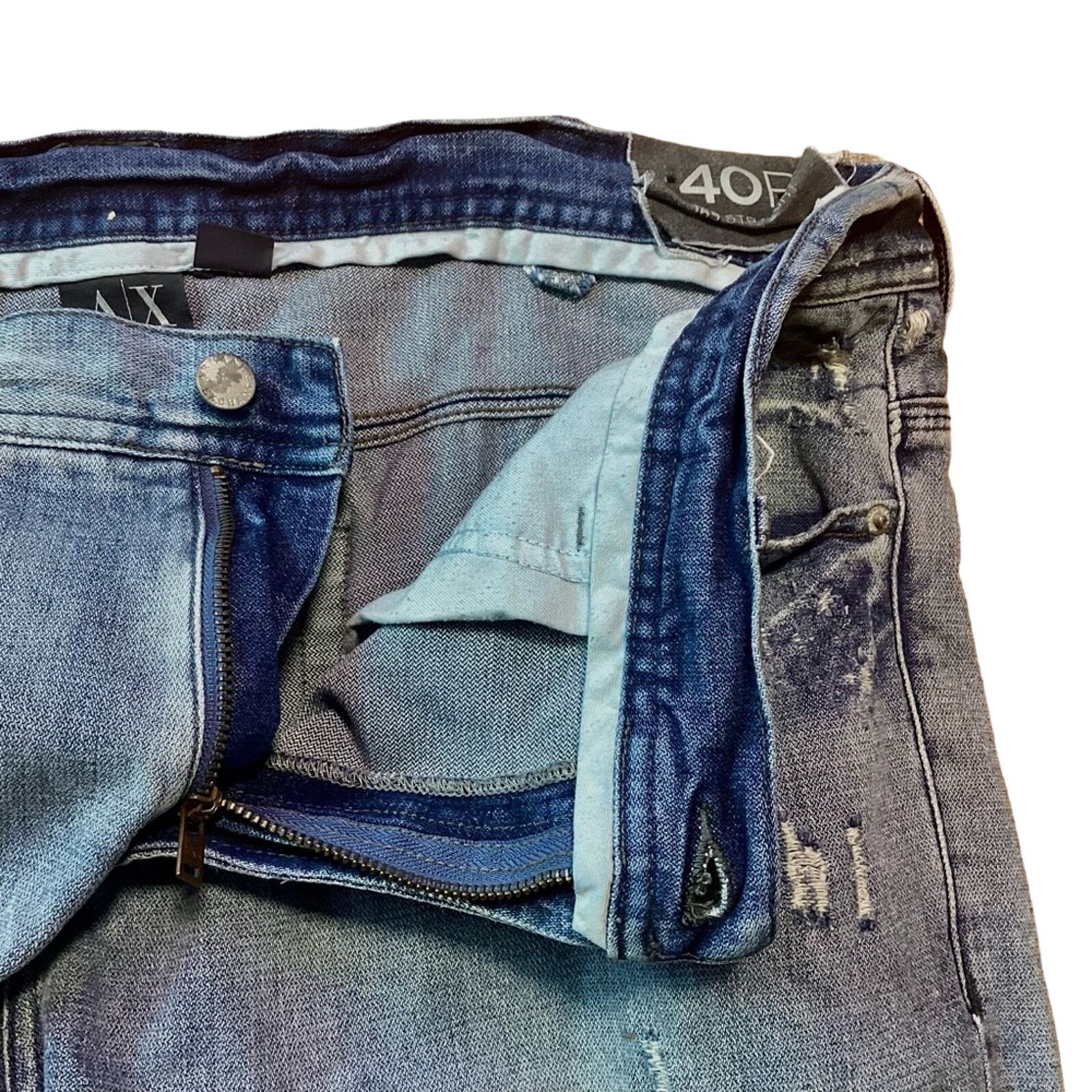 Armani Exchange Armani Exchange J65 Straight Jeans Size US 40 / EU 56 - 9 Thumbnail