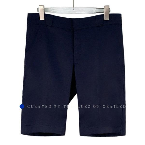 Prada Stylish Logo Patch Shorts in Blue Size US 32 / EU 48 - 1 Thumbnail