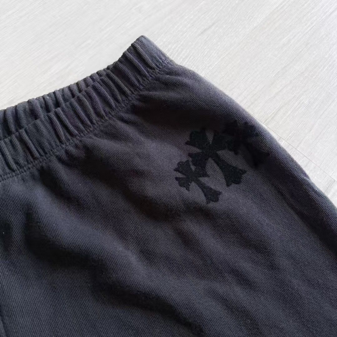 Chrome Hearts Triple velvet cross sweatpants Size US 30 / EU 46 - 3 Thumbnail