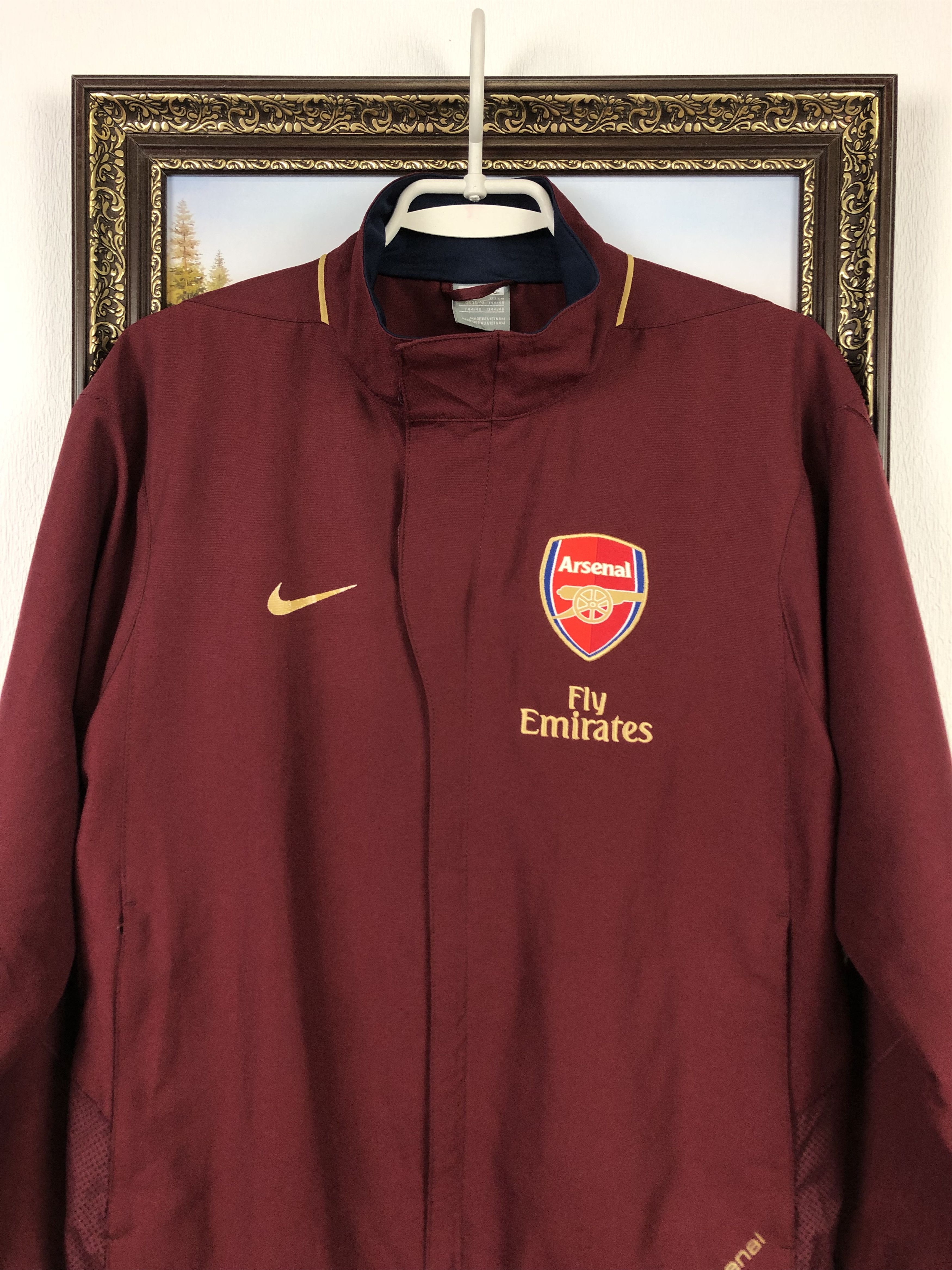 Arsenal Navy Highbury Track Jacket Sサイズ Arsenal Longon Football