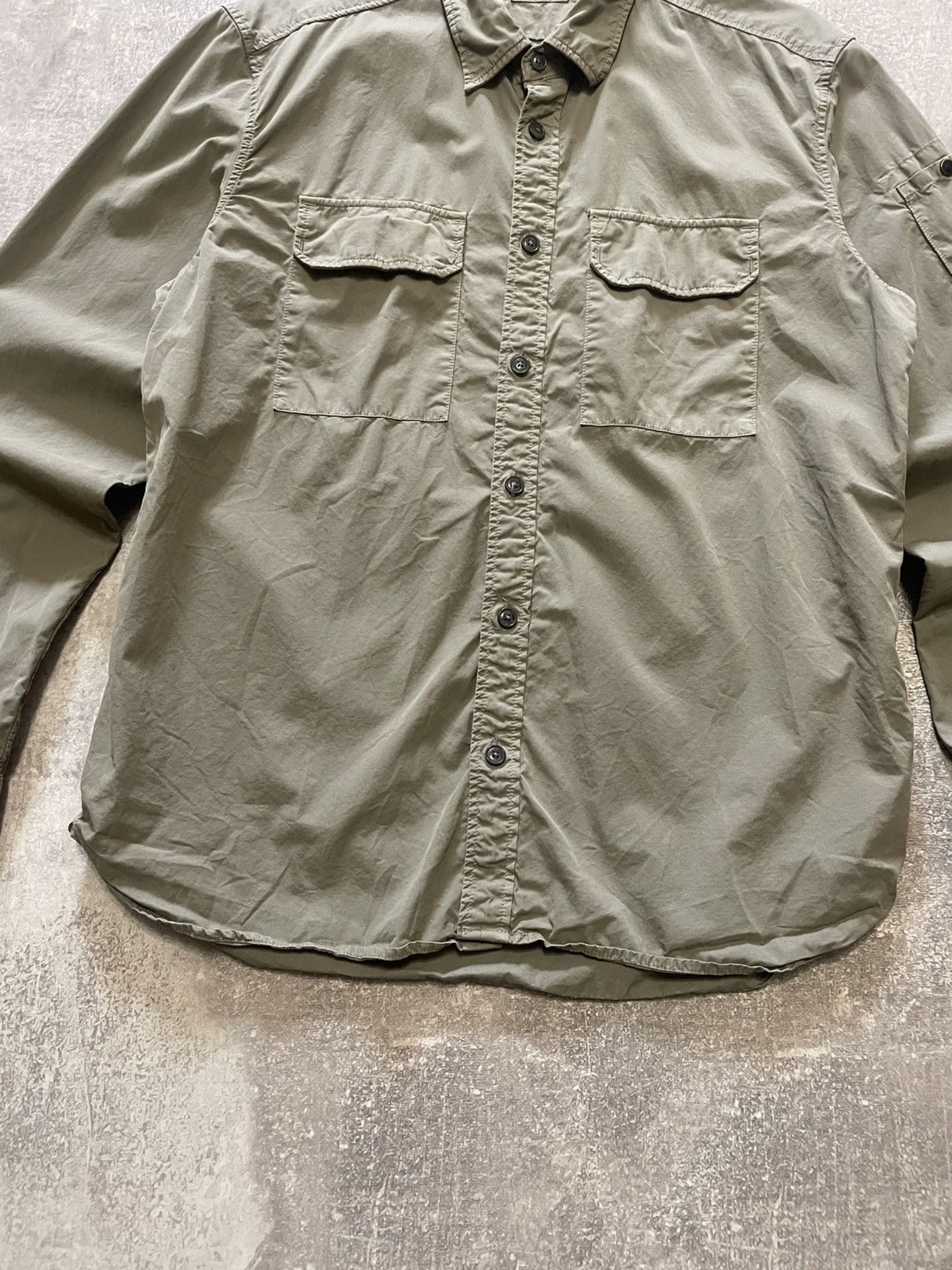 C.P. Company CP Company Khaki Owershirt Jacket Size US M / EU 48-50 / 2 - 3 Thumbnail