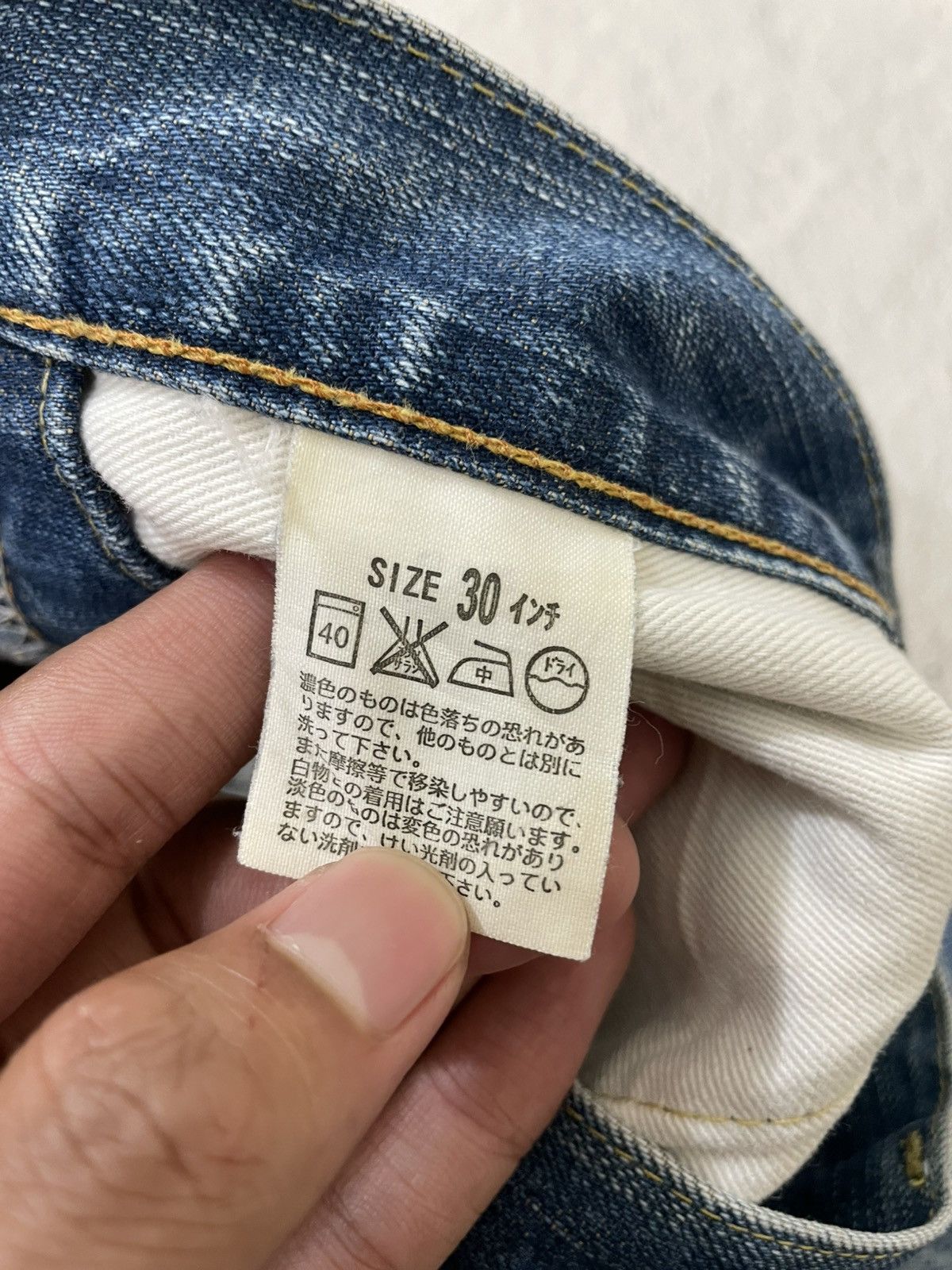 Levi's 2000s Levis 501 Distressed Denim Washed Jeans Loose Fit Y2K Size US 31 - 8 Thumbnail
