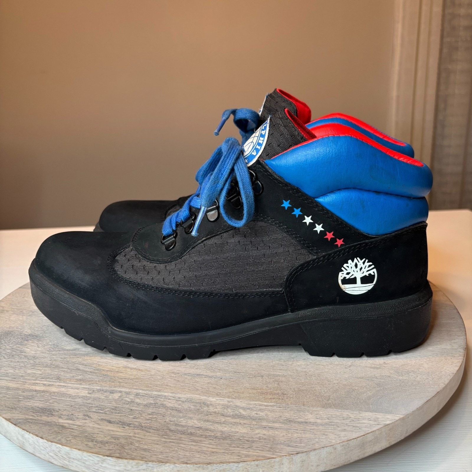 Timberland Timberland Philadelphia 76ers Boots Black Leather US Size 11 Size US 11 / EU 44 - 2 Thumbnail