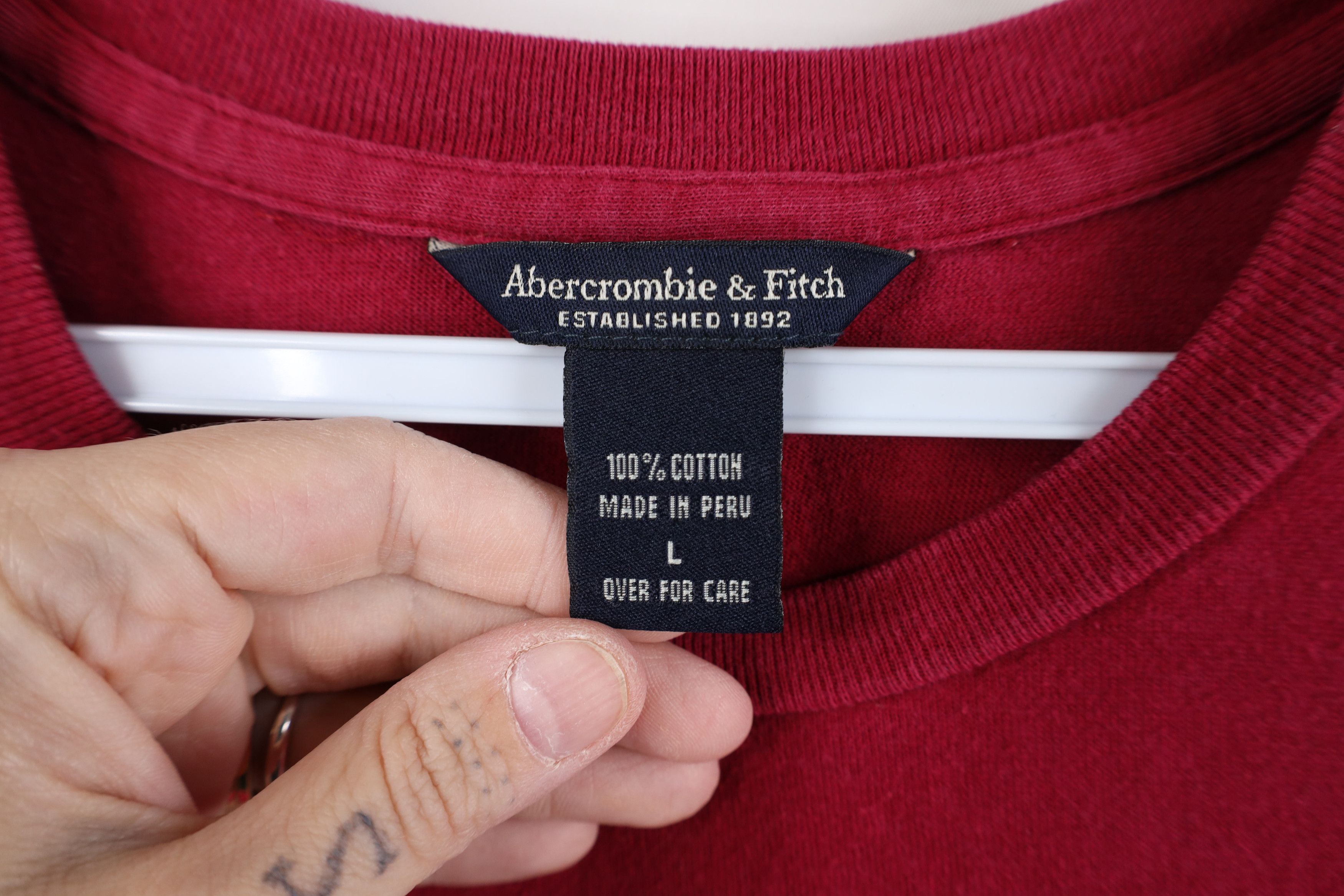 Abercrombie & Fitch Vintage 90s Y2K Abercrombie & Fitch Flower Surfing T-Shirt Size L / US 10 / IT 46 - 8 Thumbnail