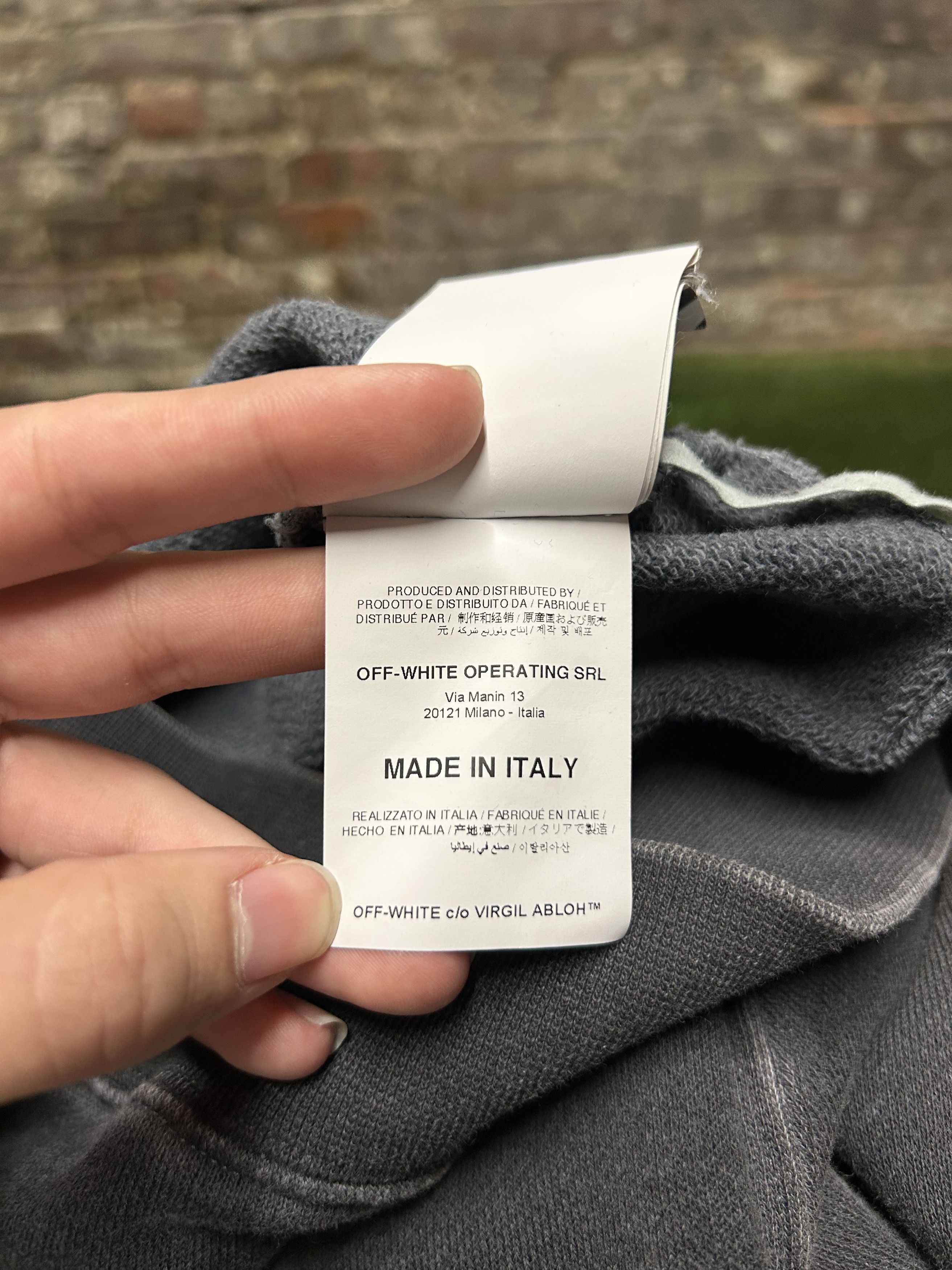 Off-White Off White Water Delay Sweatshirt Size US XL / EU 56 / 4 - 9 Thumbnail