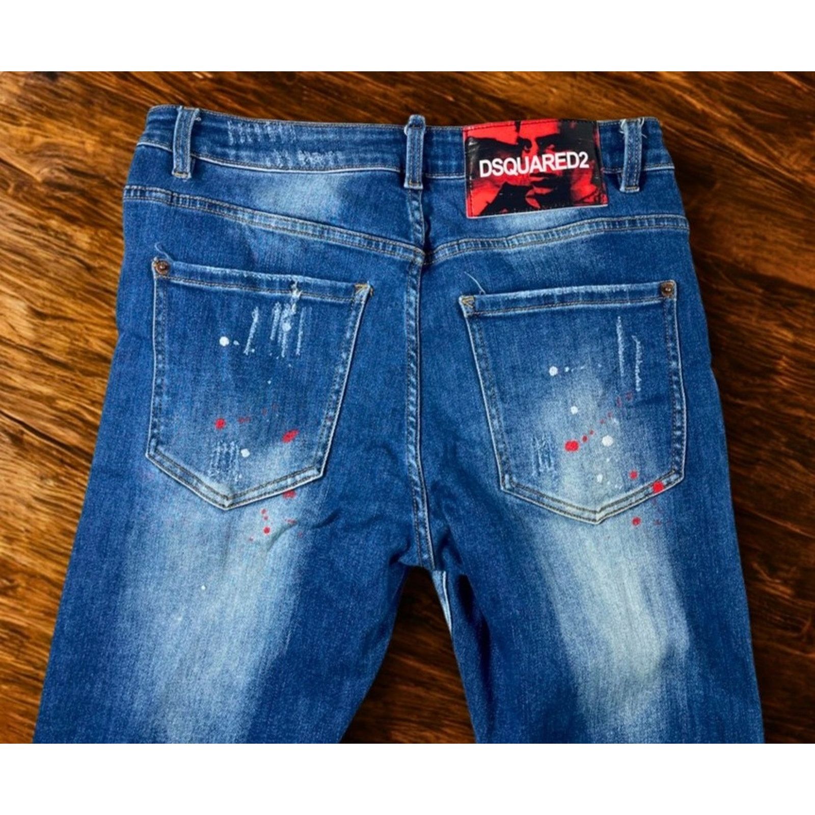Dsquared2 DSQUARED2 Cool Guy Distressed Paint Splatter Jeans 48 32x28 Size US 32 / EU 48 - 5 Thumbnail