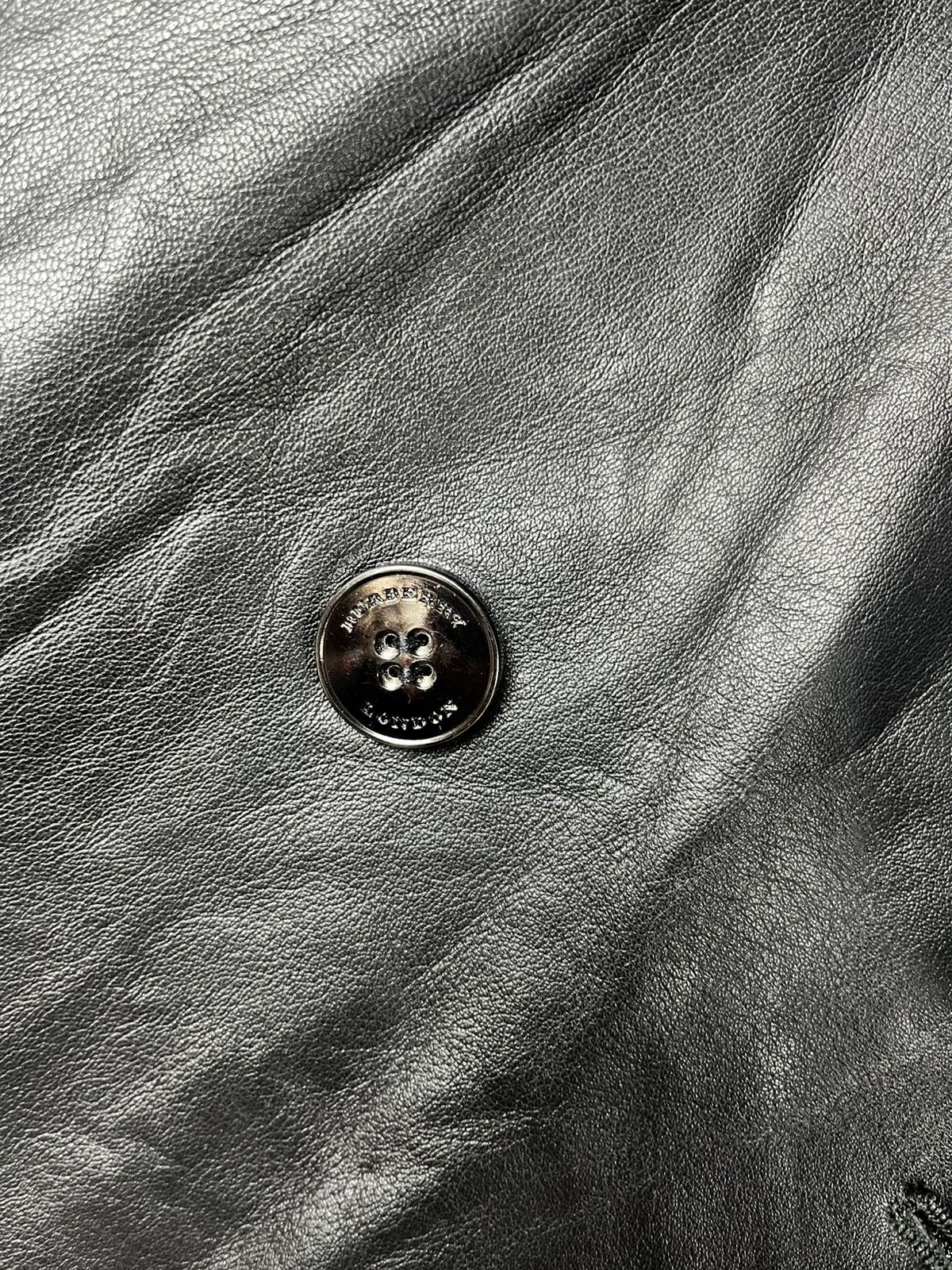 Burberry Burberry avant garde y2k leather coat jacket RARE Size M / US 6-8 / IT 42-44 - 3 Thumbnail