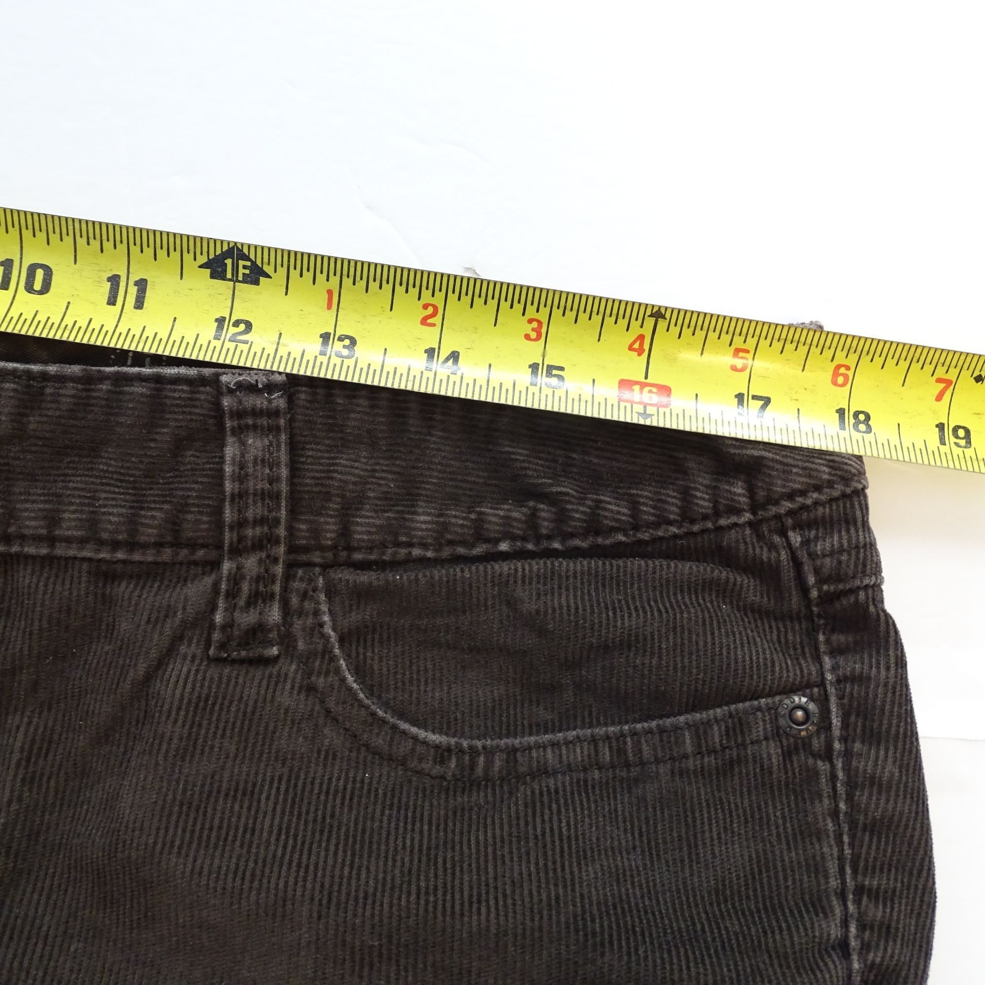 Eddie Bauer Eddie Bauer Women Brown Corduroy Modern Slim Straight Pants Size 36" / US 14 / IT 50 - 9 Thumbnail