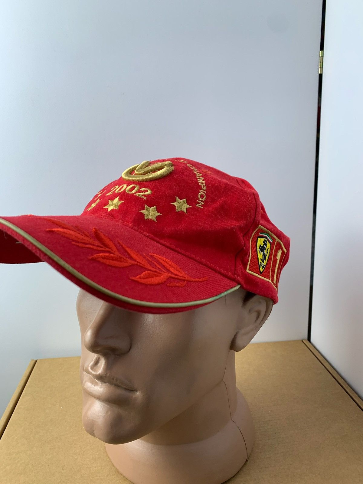 Ferrari × Vintage Vintage Racing Ferrari Cap 2002 logo rare Michael Schumacher Size ONE SIZE - 2 Thumbnail