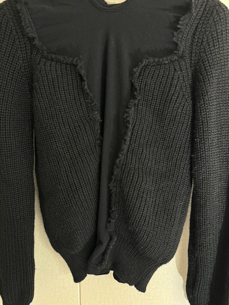 Comme des Garcons Comme Des Garcons Knitted sweater with different materials Size S / US 4 / IT 40 - 2 Thumbnail