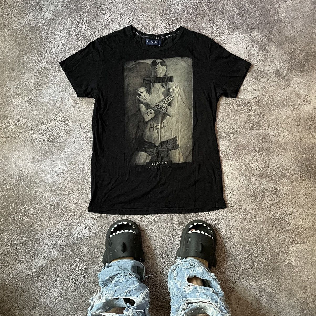 Vintage Vintage Y2K Graphic Tee Sun Faded Grunge Streetwear Baggy XL Size US XL / EU 56 / 4 - 1 Thumbnail