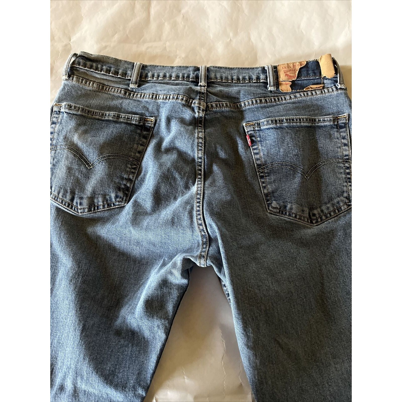 Levi's Levis 505 Mens 38x32 Blue Y2K Denim Jeans Cotton Medium Wash Size US 38 / EU 54 - 11 Thumbnail