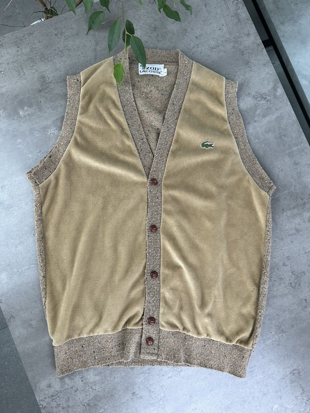 Lacoste Lacoste Vintage Vest Size US L / EU 52-54 / 3 - 1 Thumbnail