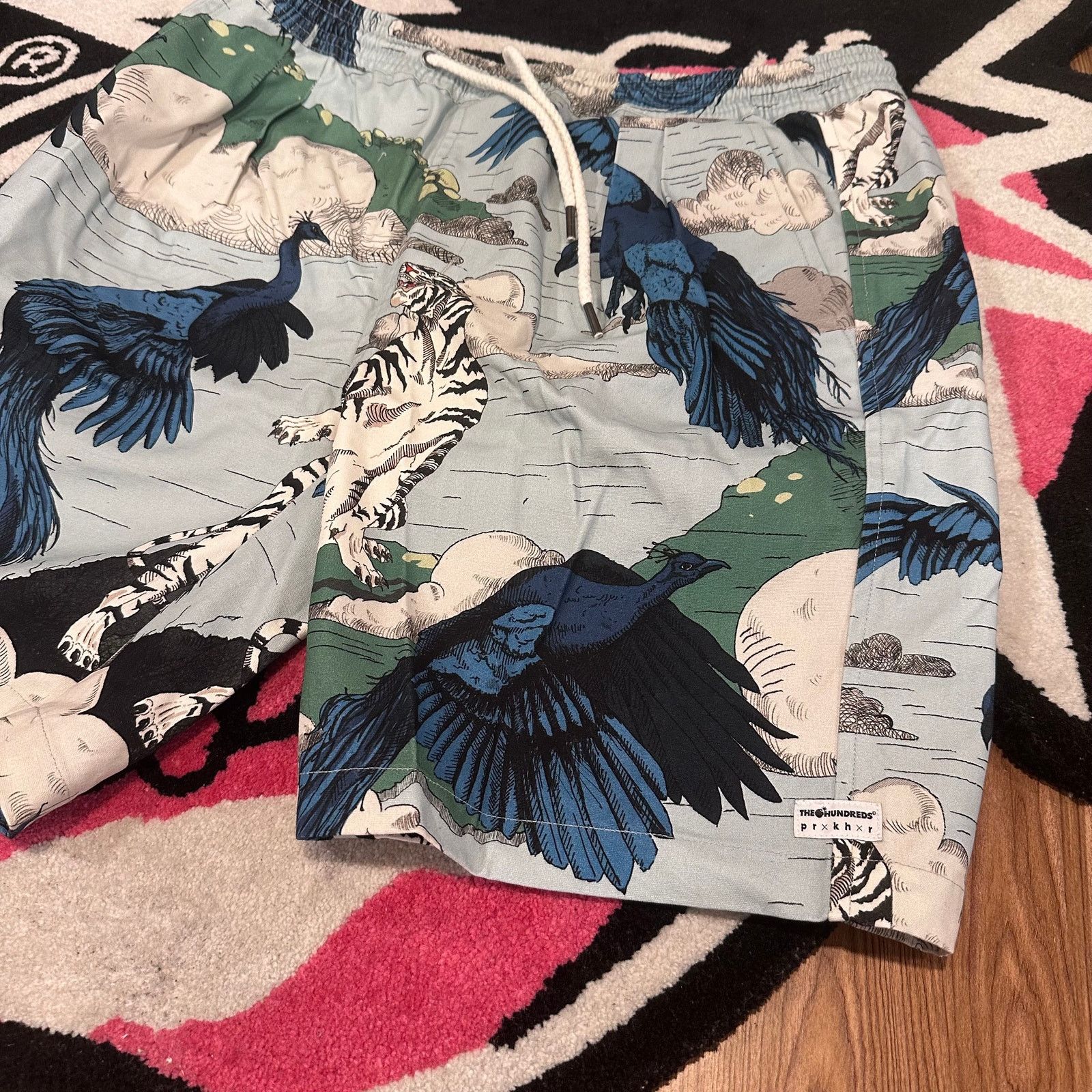 The Hundreds The Hundreds x PRXKHXR Versus Shorts - Size L Size US 32 / EU 48 - 3 Thumbnail