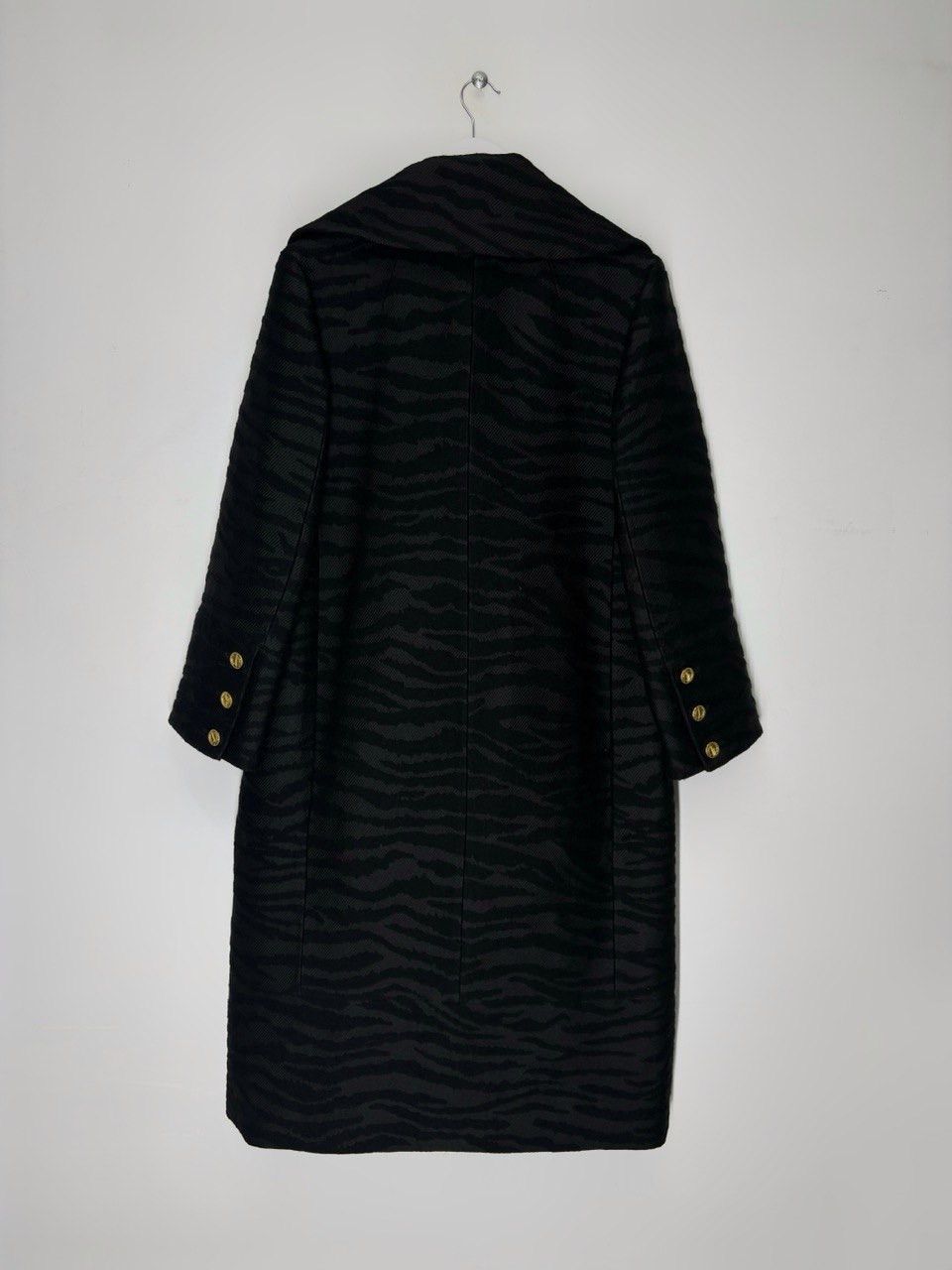 H&M × Kenzo Kenzo x H&M Tiger Pattern Wool Blend Long Coat Trench Size M / US 6-8 / IT 42-44 - 2 Thumbnail