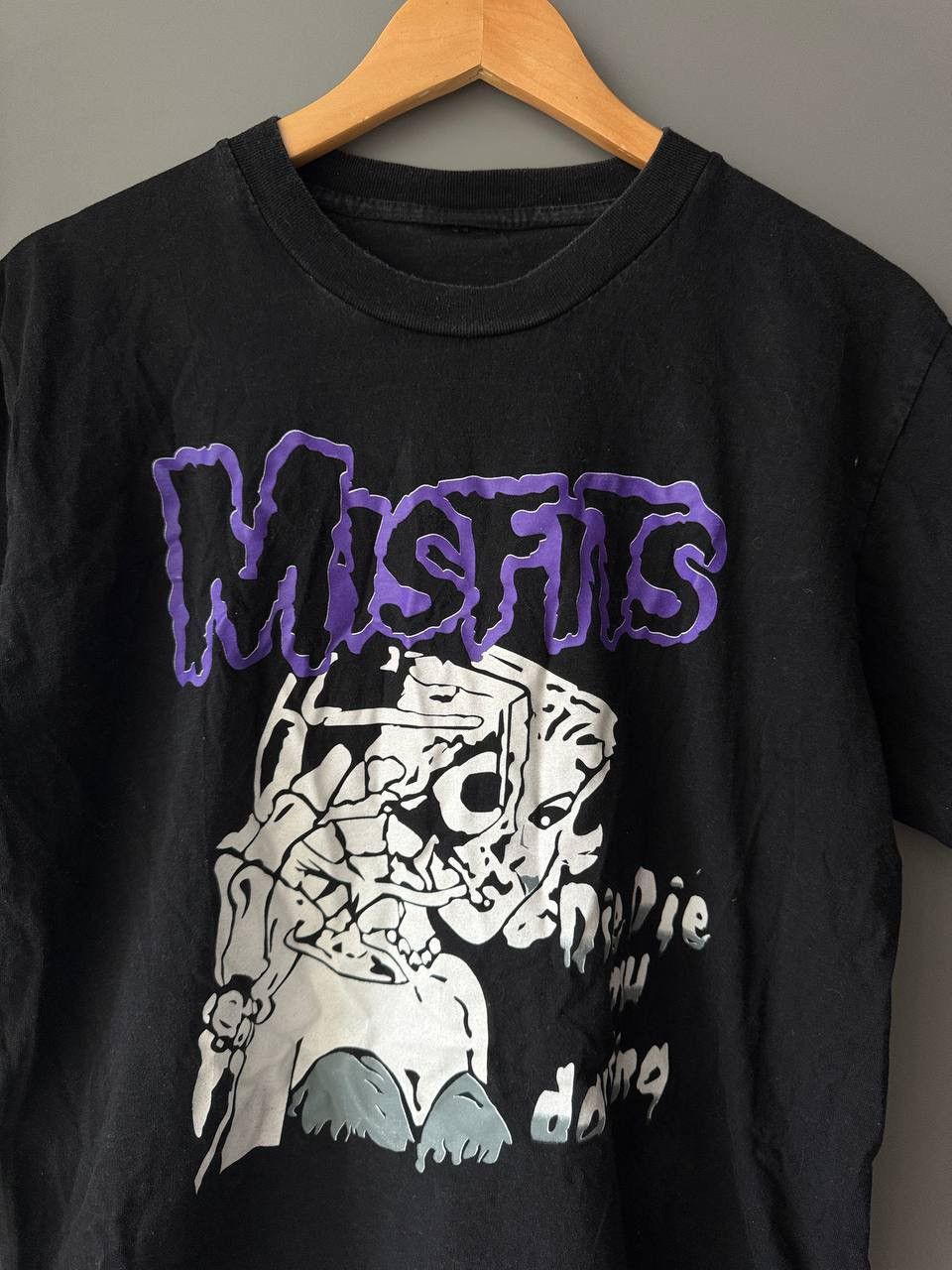 Band Tees Vintage Misfits Die Die My Darling Punk Hardcore Band Tshirt Size US S / EU 44-46 / 1 - 2 Thumbnail