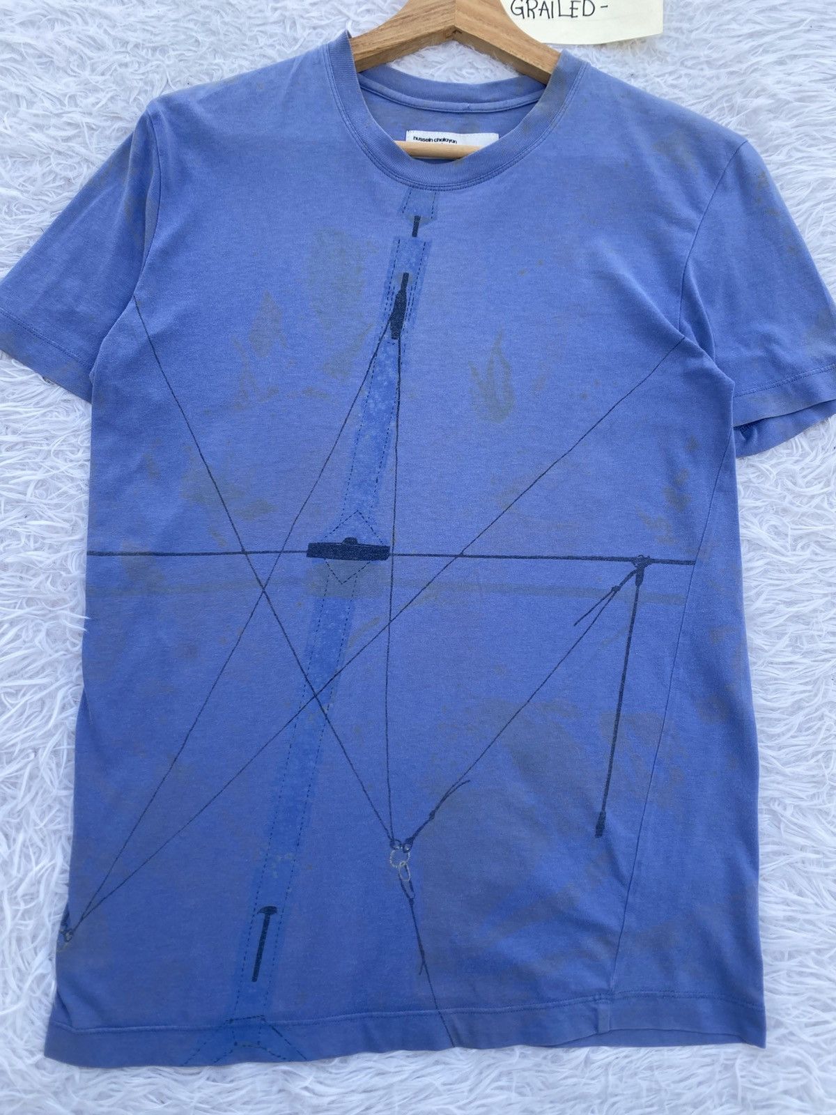Hussein Chalayan Rare Hussein Chalayan Print Tshirt Size US S / EU 44-46 / 1 - 5 Thumbnail