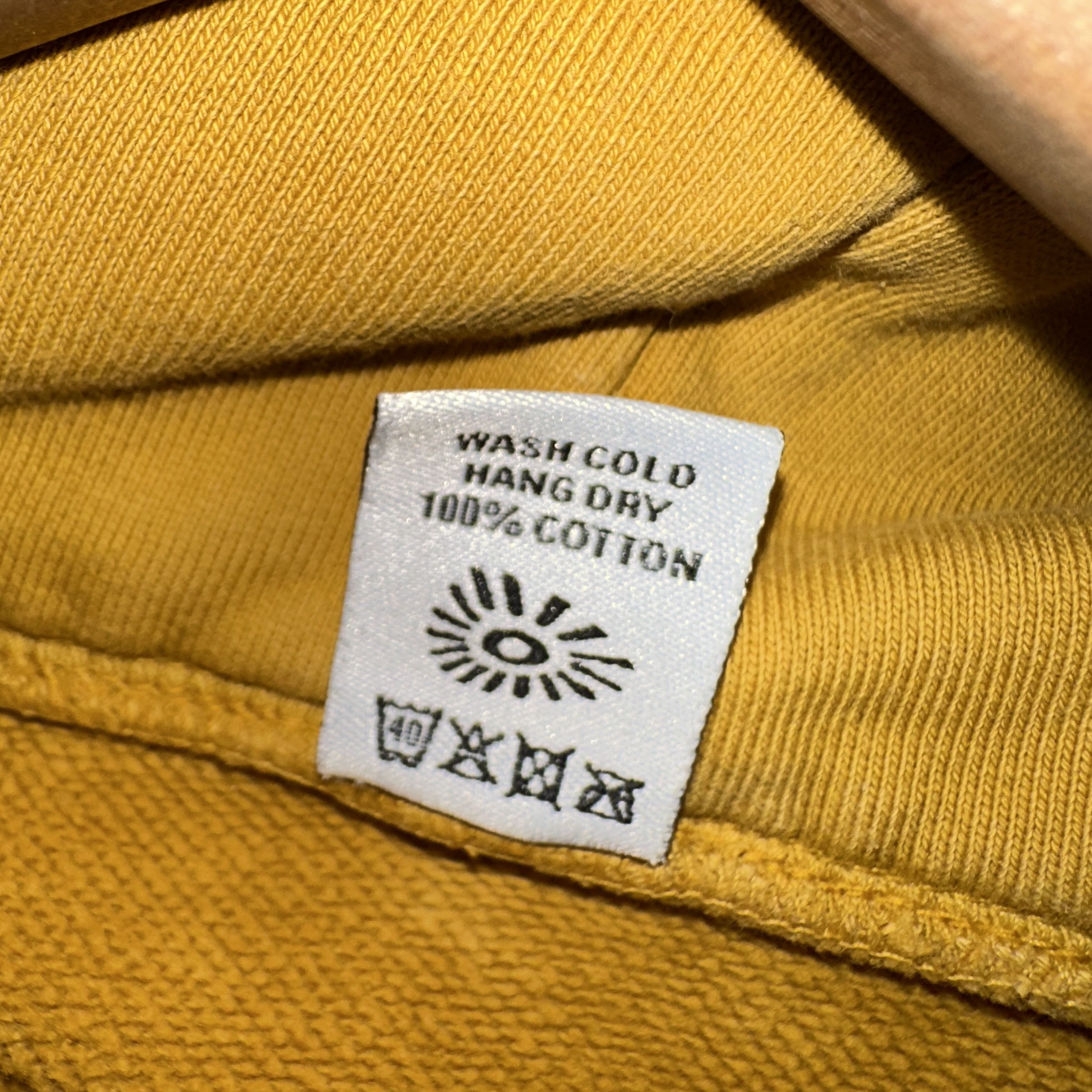 Jam Jam By Sam Jayne Perfect Hoodie Mens XL Yellow Mustard Size US XL / EU 56 / 4 - 10 Thumbnail