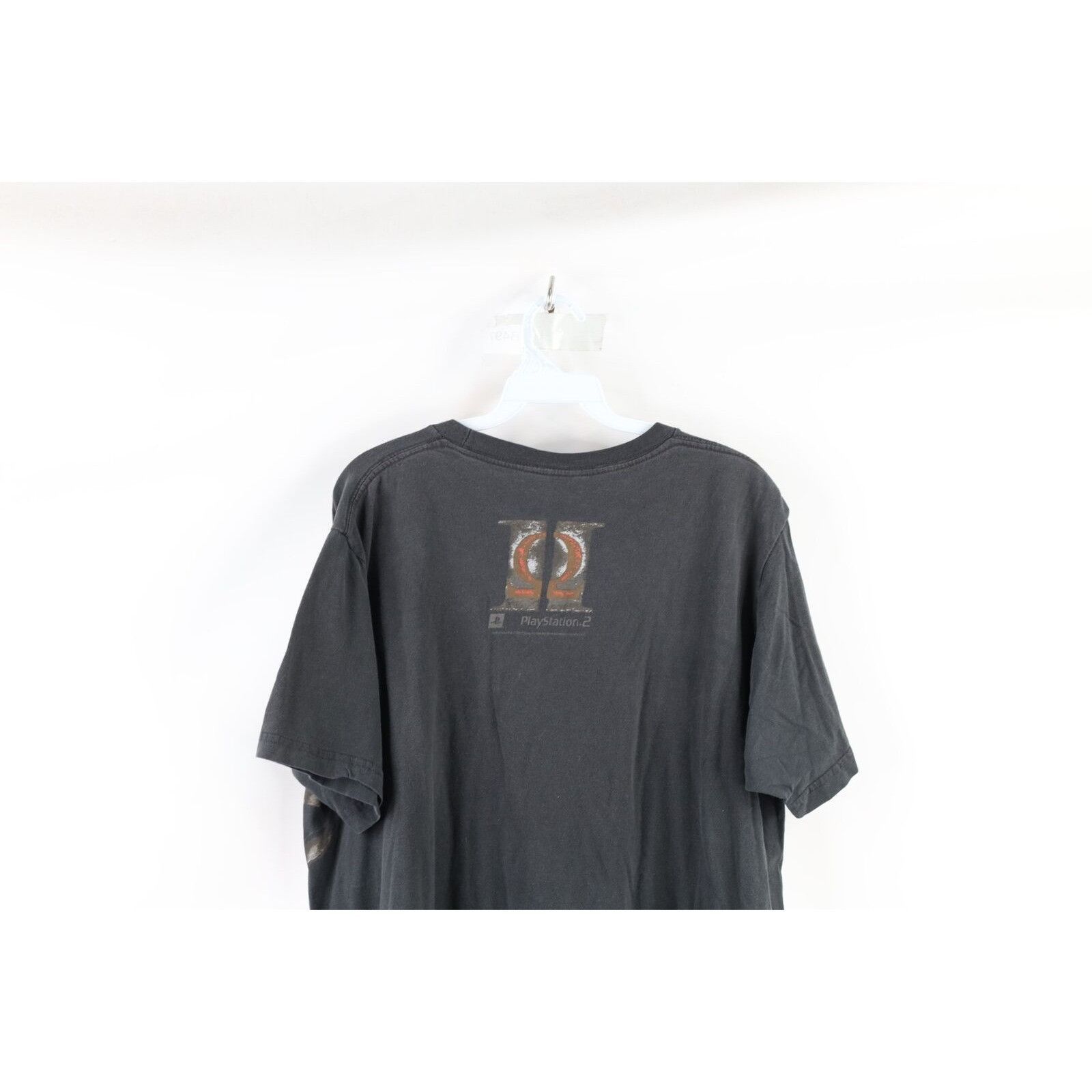 Playstation Vintage 2007 Playstation 2 God of War Kratos Game T-Shirt Size US L / EU 52-54 / 3 - 7 Thumbnail