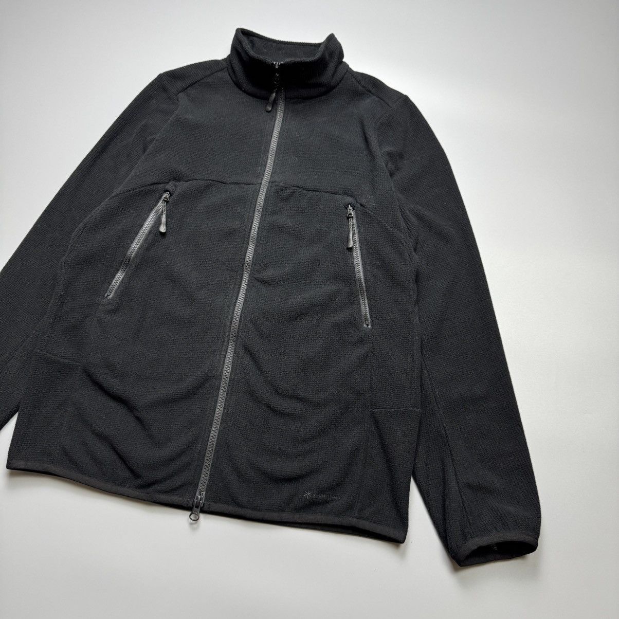 Snow Peak Snow Peak - Grid Micro Fleece Black Jacket Size US S / EU 44-46 / 1 - 4 Thumbnail