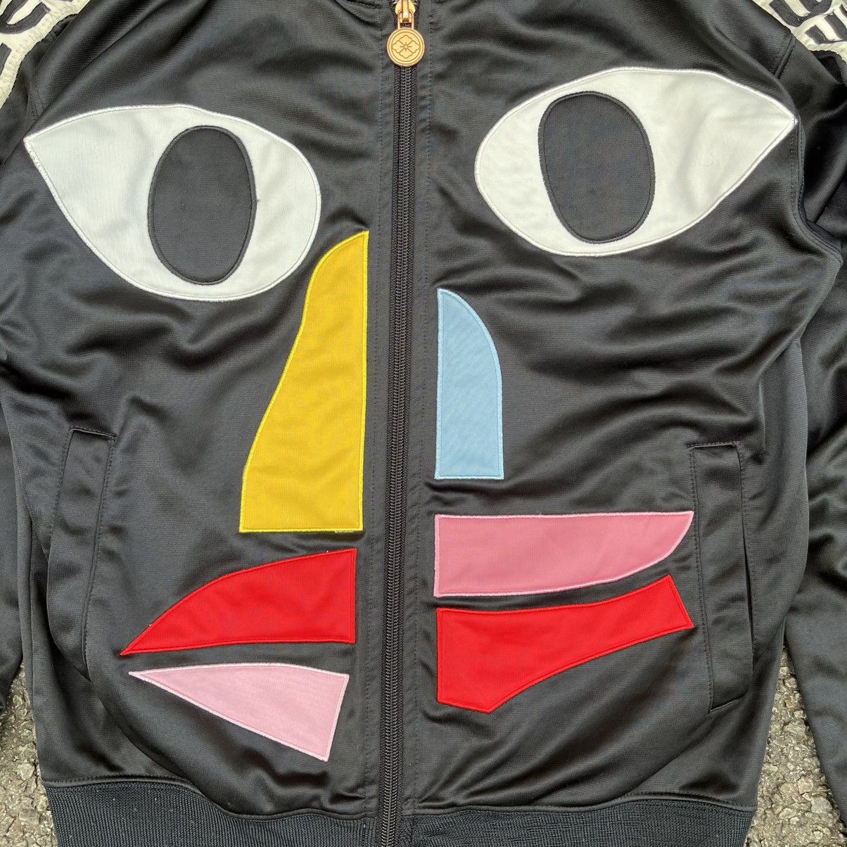 Evisu RARE‼️ YAMANE EVISU BIG FACE ART TRACKTOP ZIPPER JACKET Size US XS / EU 42 / 0 - 4 Thumbnail