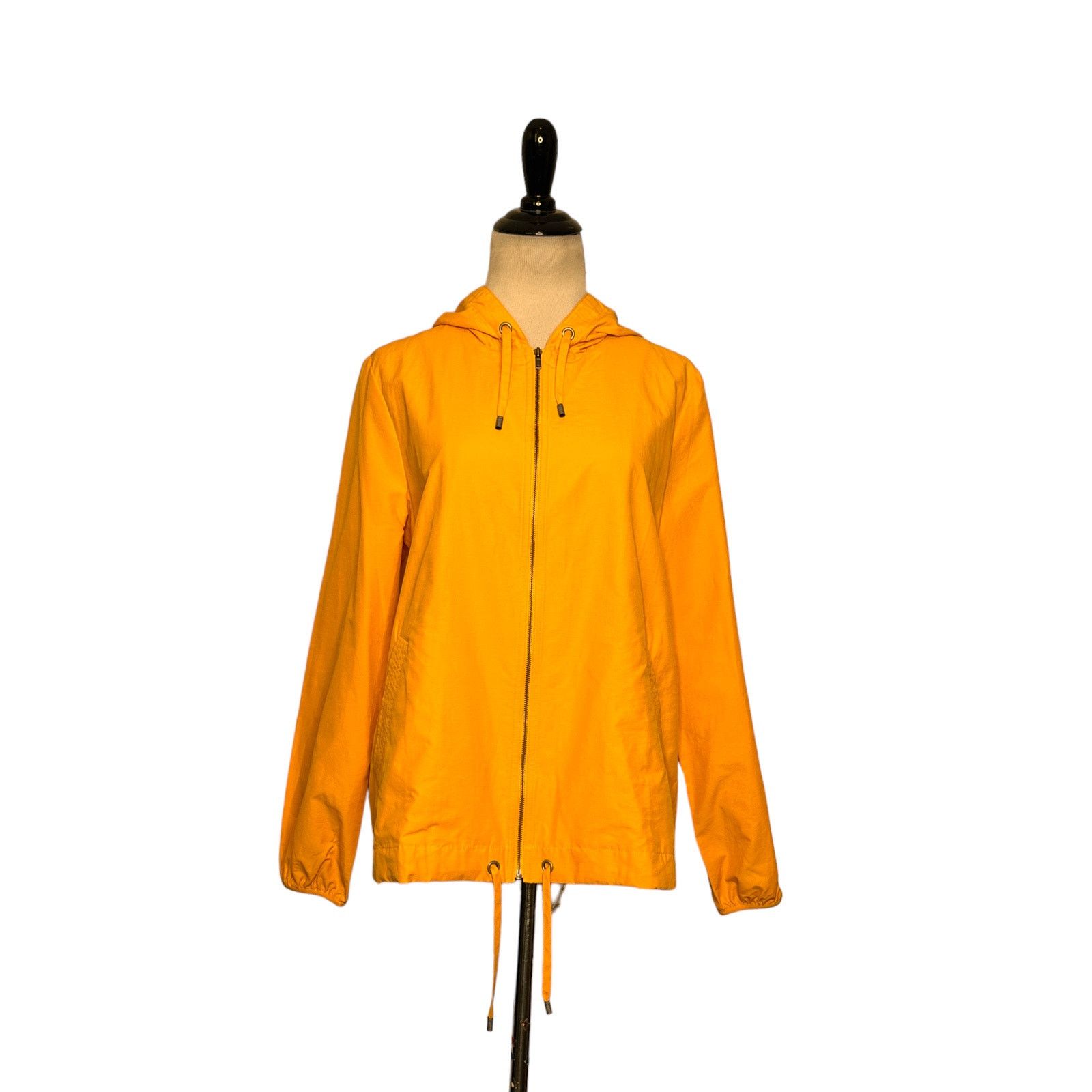 Eileen Fisher EILEEN FISHER Mango Drawstring Hooded Zip Jacket size PM Size M / US 6-8 / IT 42-44 - 12 Thumbnail