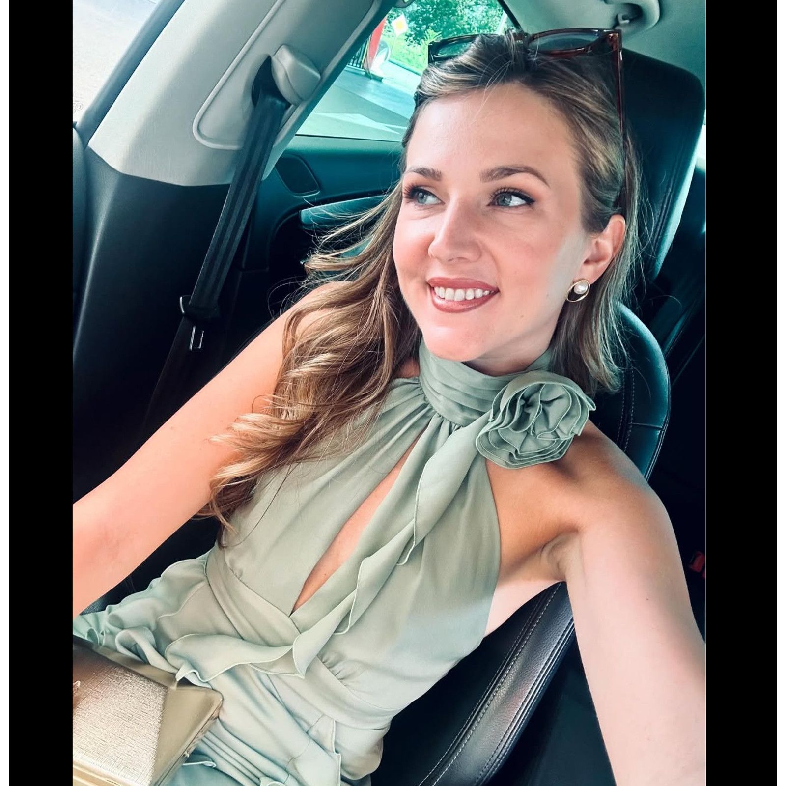 Zara ZARA BLOGGER FAVE!!! Green Ruffled Midi Dress NWT Size M / US 6-8 / IT 42-44 - 15 Thumbnail