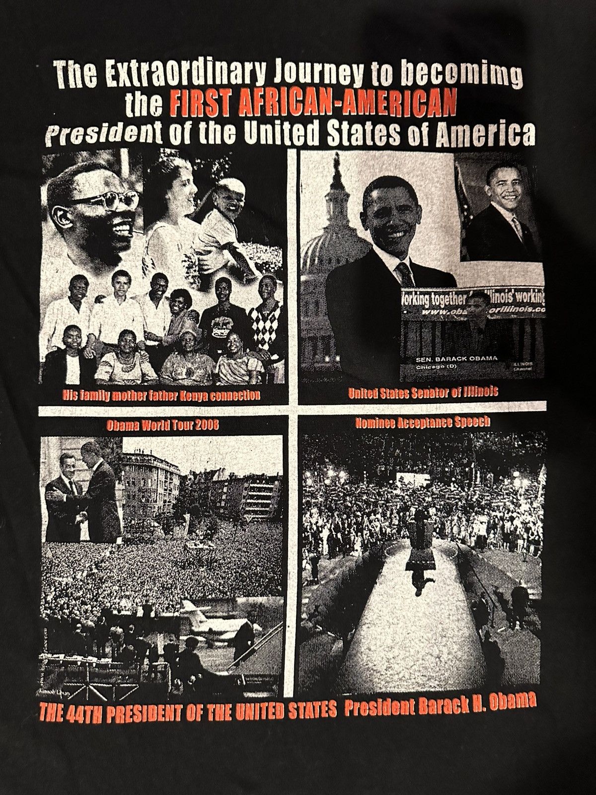 President's × Vintage President Obama Size US XXL / EU 58 / 5 - 3 Thumbnail