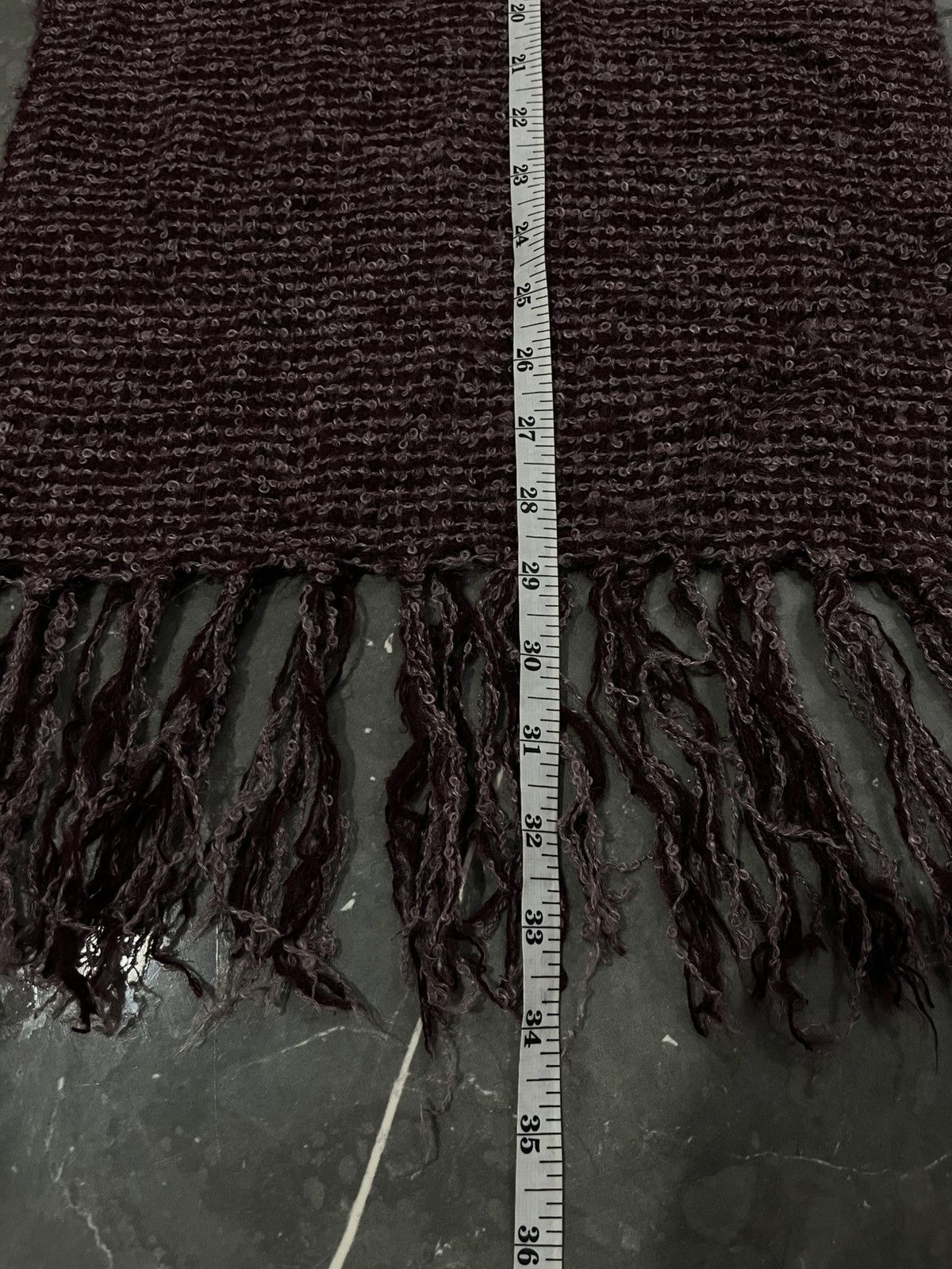 Share Spirit Homme DARK PURPLE KNIT SCRAFT VKEI BUCK TICK STYLED Size ONE SIZE - 5 Thumbnail