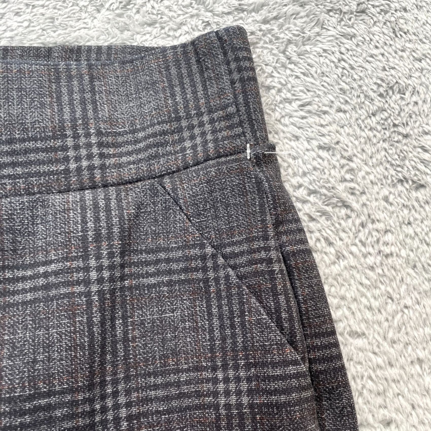 Vintage Tapata Pants Womens Small Gray Dress Glen Plaid Bootcut Leg Business Office Wear Size 26" / US 2 / IT 38 - 5 Thumbnail