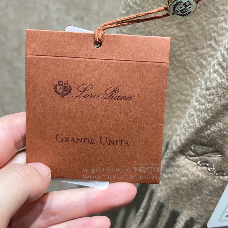 Loro Piana Loro Piana Camel Cashmere Fringe Scarf Size ONE SIZE - 6 Thumbnail