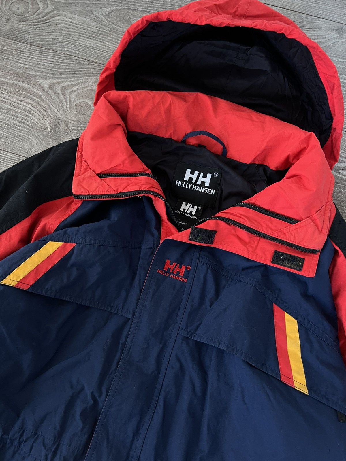 Helly Hansen VINTAGE‼️ Helly Hansen Rare 90s Waterproof Gorpcore Jacket Size US L / EU 52-54 / 3 - 4 Thumbnail