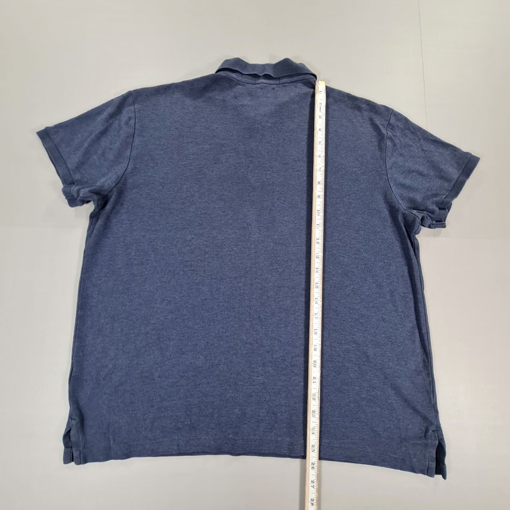 Polo Ralph Lauren Polo Ralph Lauren Polo Shirt Mens Blue XL Slim Pima Cotton Soft Touch Jersey Logo Slim Fit Short Sleeve Collared Cutaway Neck Polo Type Shirt Size US XL / EU 56 / 4 - 7 Thumbnail