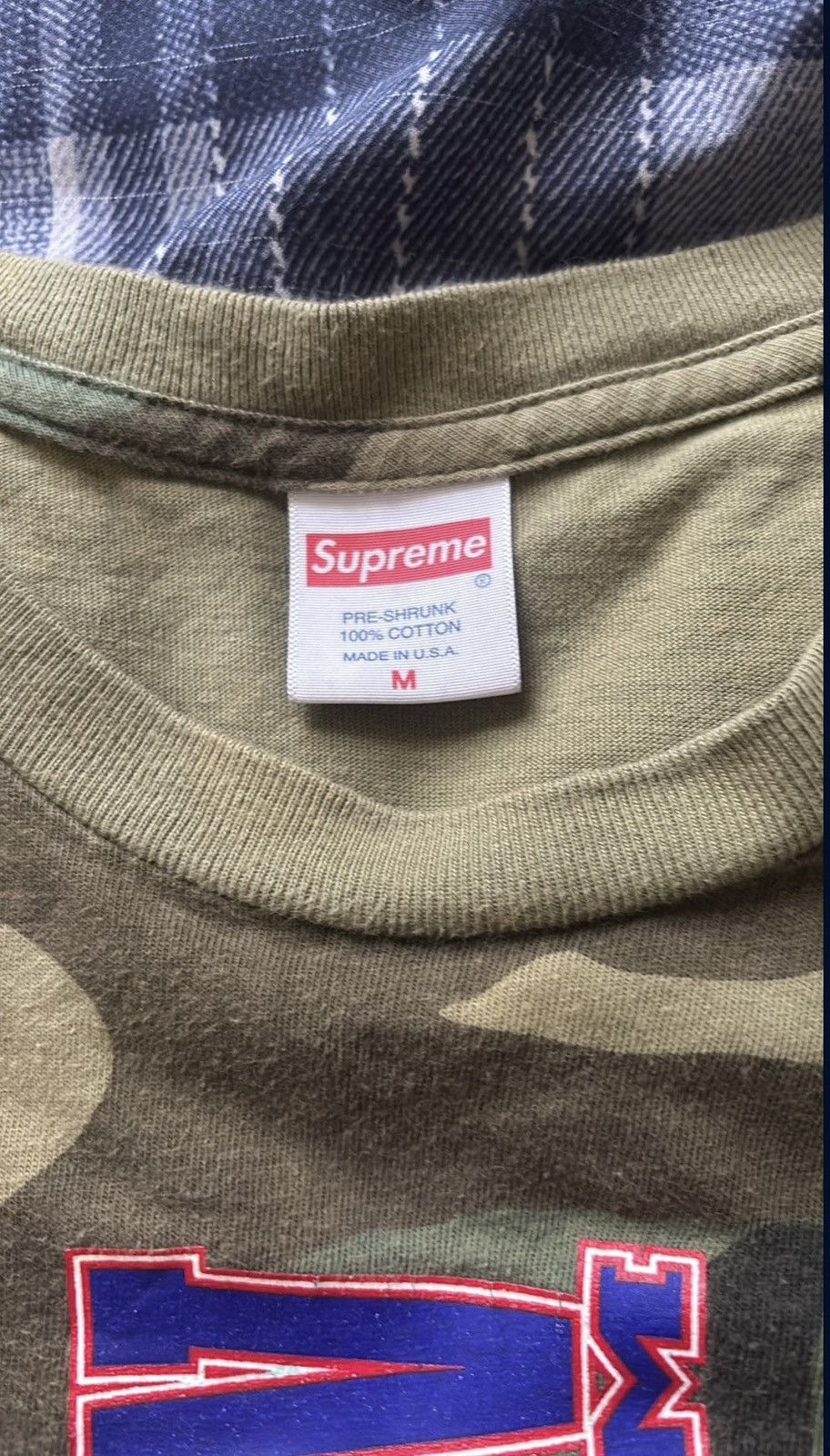 Supreme Medium Supreme Camo Shirt Adult Fall/winter 2021 Collection Size US M / EU 48-50 / 2 - 2 Thumbnail