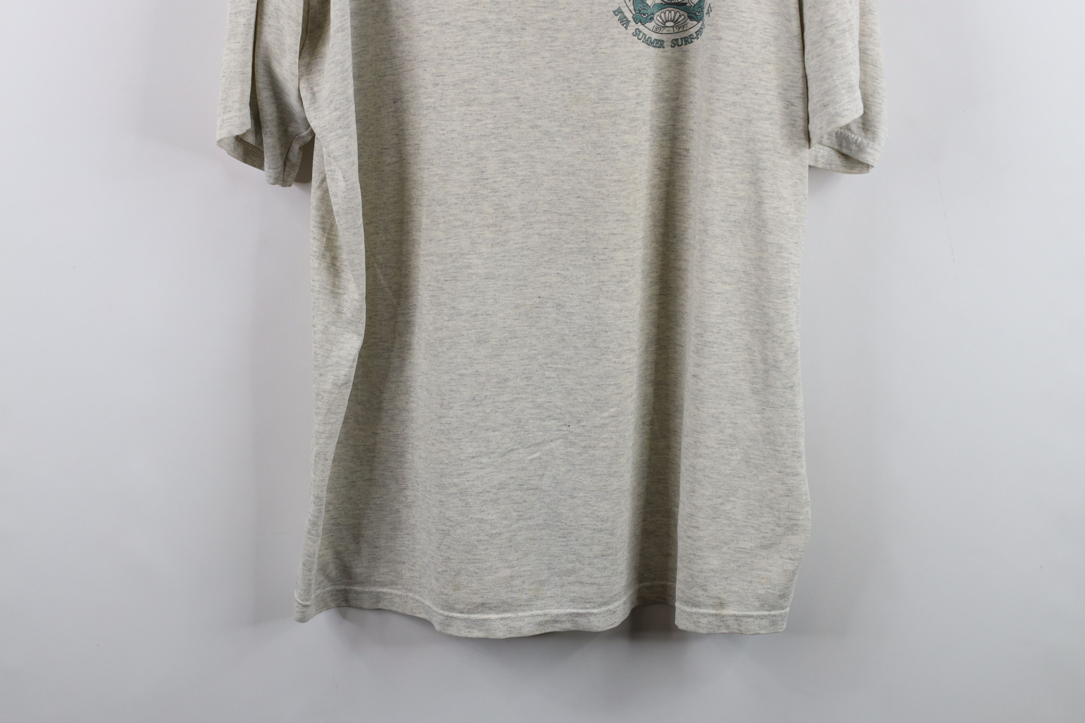 Vintage Vintage 90s Brigantine Waveriding Association T-Shirt Size US XL / EU 56 / 4 - 3 Thumbnail